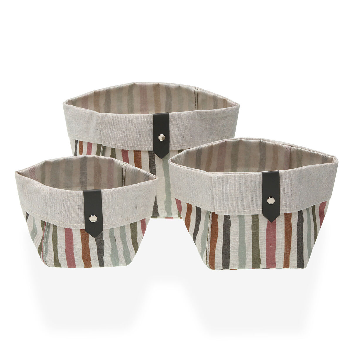 Conjunto de Cestas Versa Ligne 14 x 14 x 14 cm