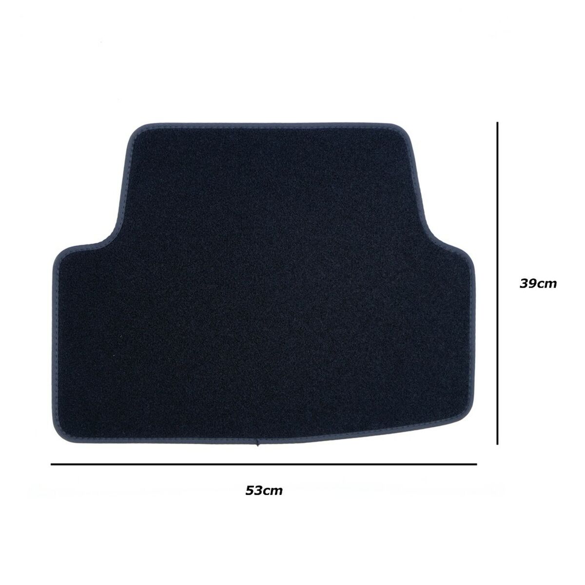 Conjunto de Tapetes de Carro OCC Motorsport OCCVW0022BL VOLKSWAGEN GOLF VII Azul 5 Peças