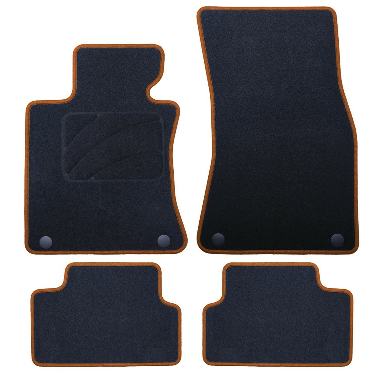 Conjunto de Tapetes de Carro OCC Motorsport OCCBW0014YE Bmw E64 Serie 6 Cabrio
