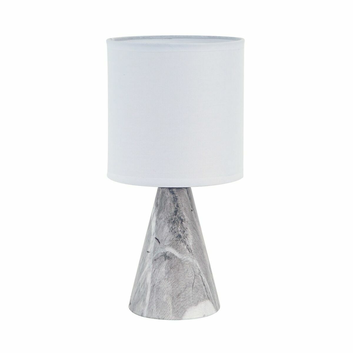 Lâmpada de mesa Versa Branco Multicolor Plástico