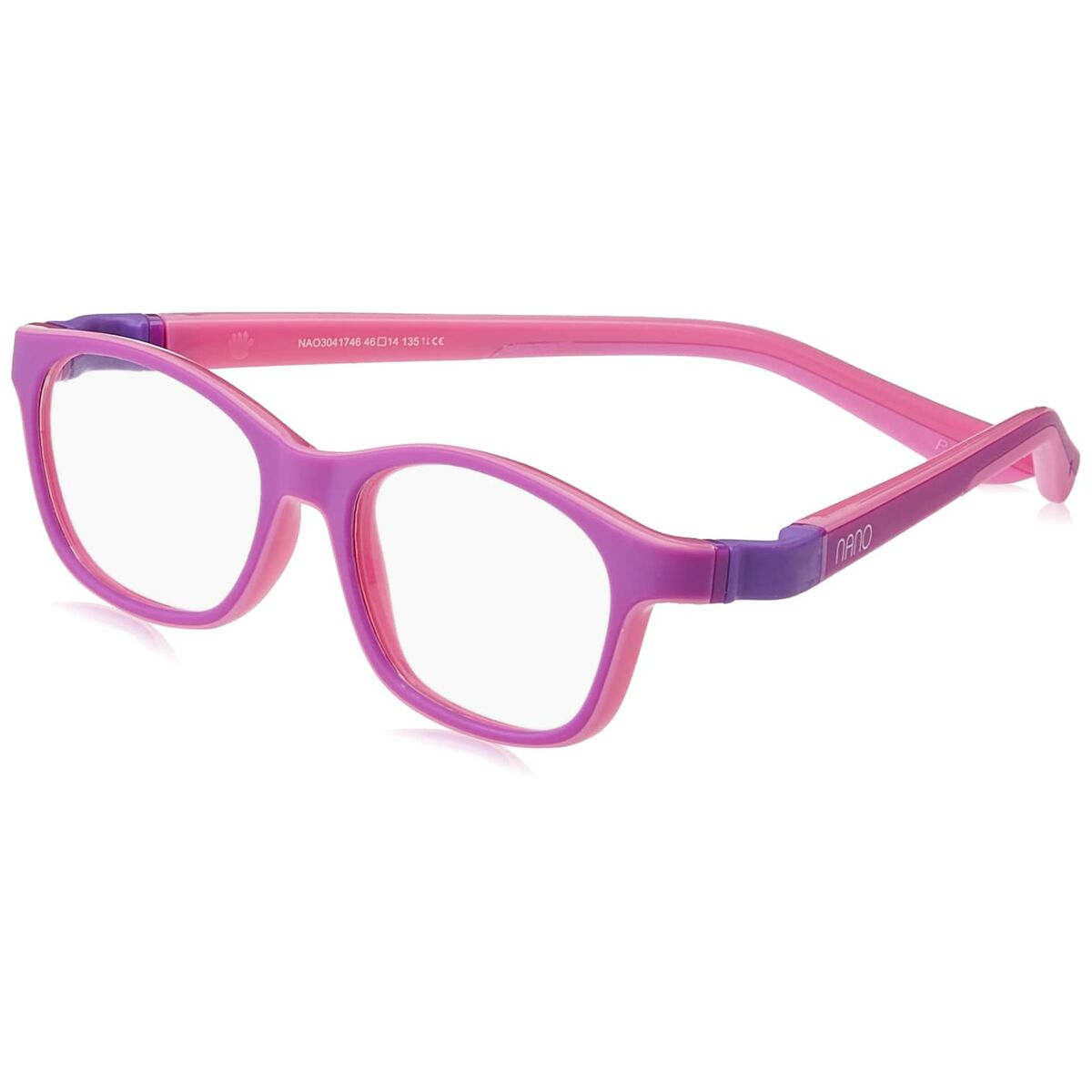 Armação de Óculos Infantil Nanovista NAO3041744 Roxo Cor de Rosa