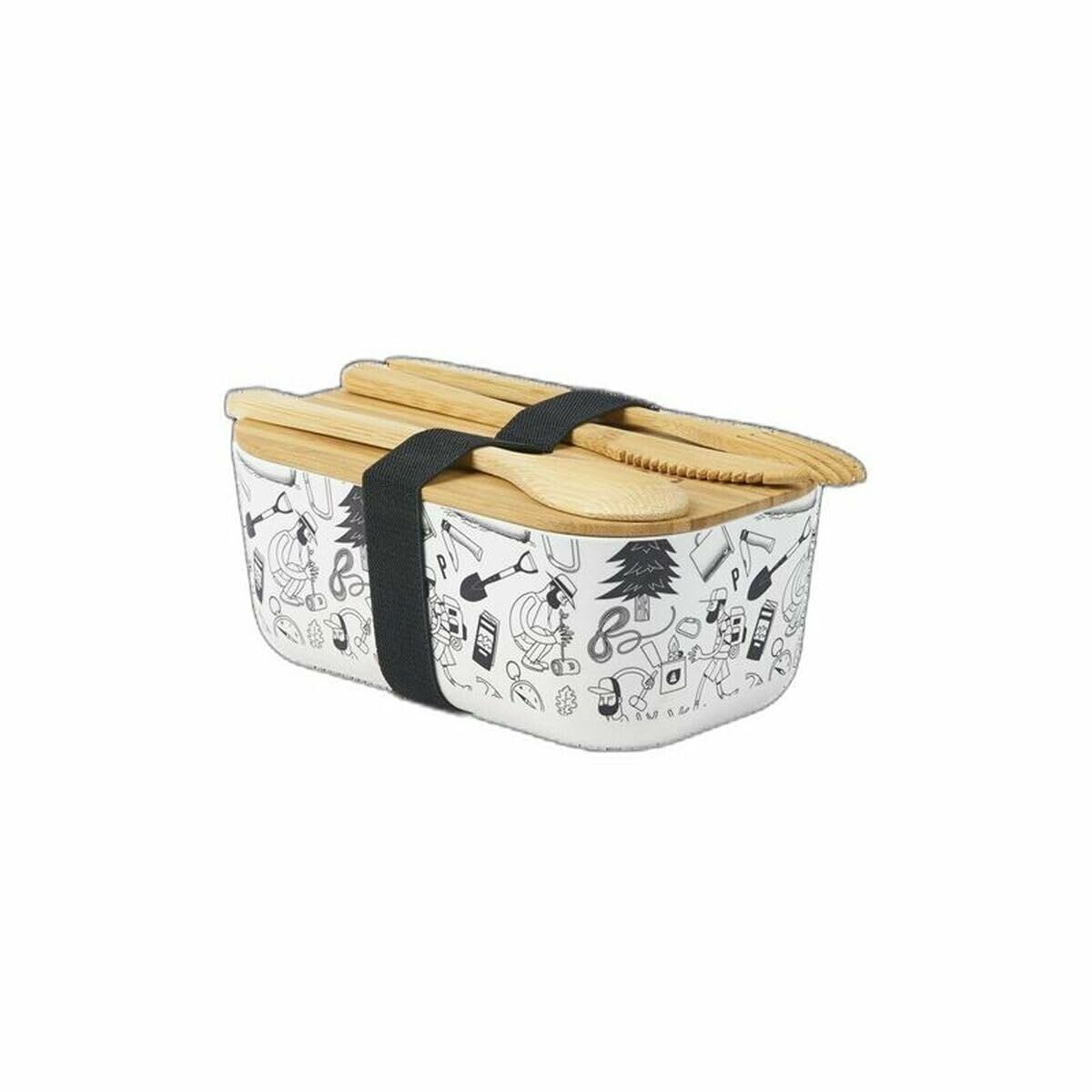 Conjunto de Talheres Picture Ebi Bento Survival