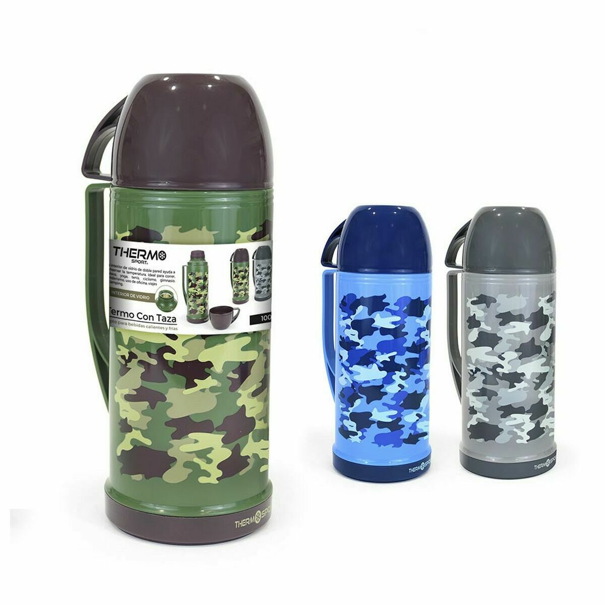 Termo de Viagem ThermoSport Multicolor 12 Unidades