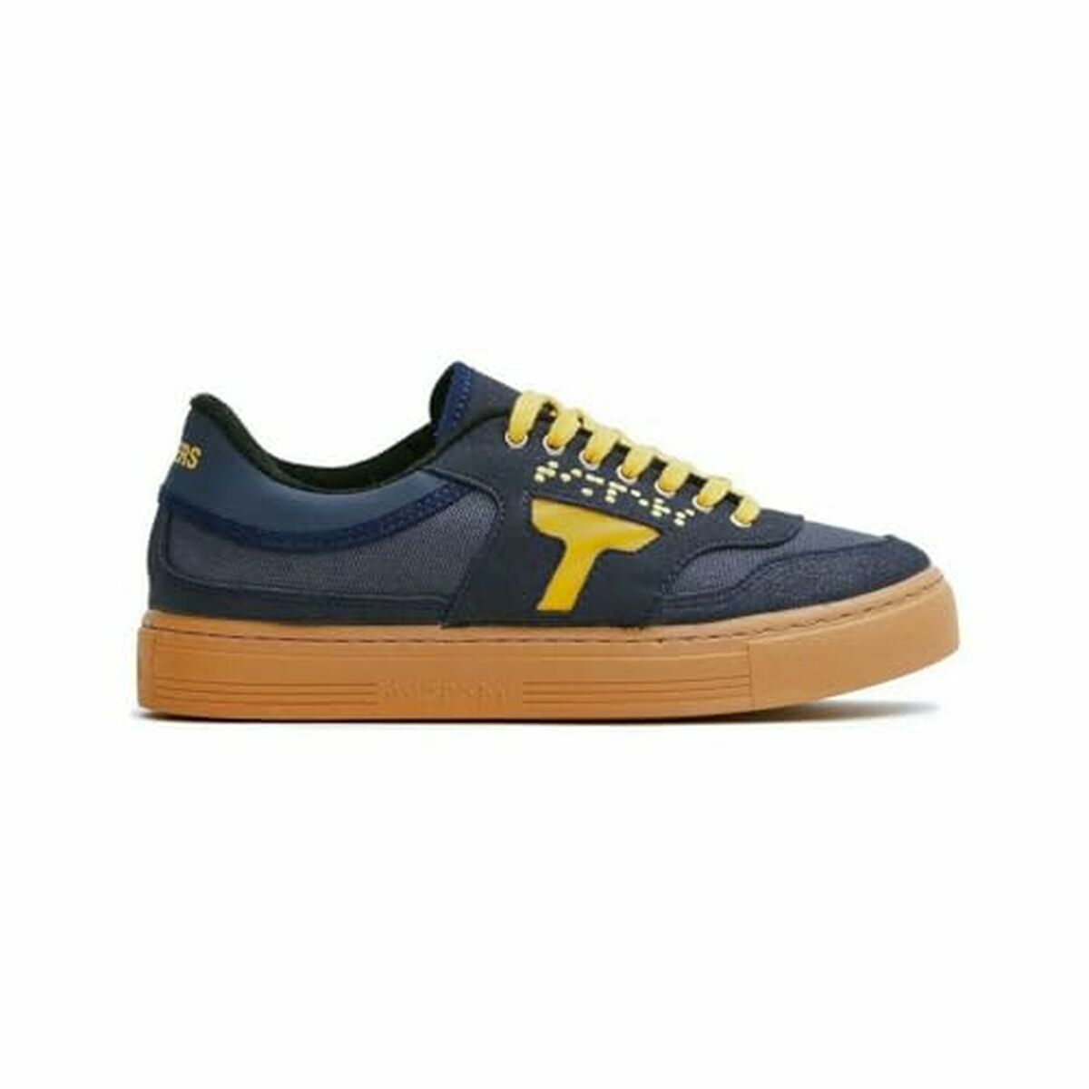 Ténis Casual Homem Timpers Trend Midnight Amarelo Azul Marinho