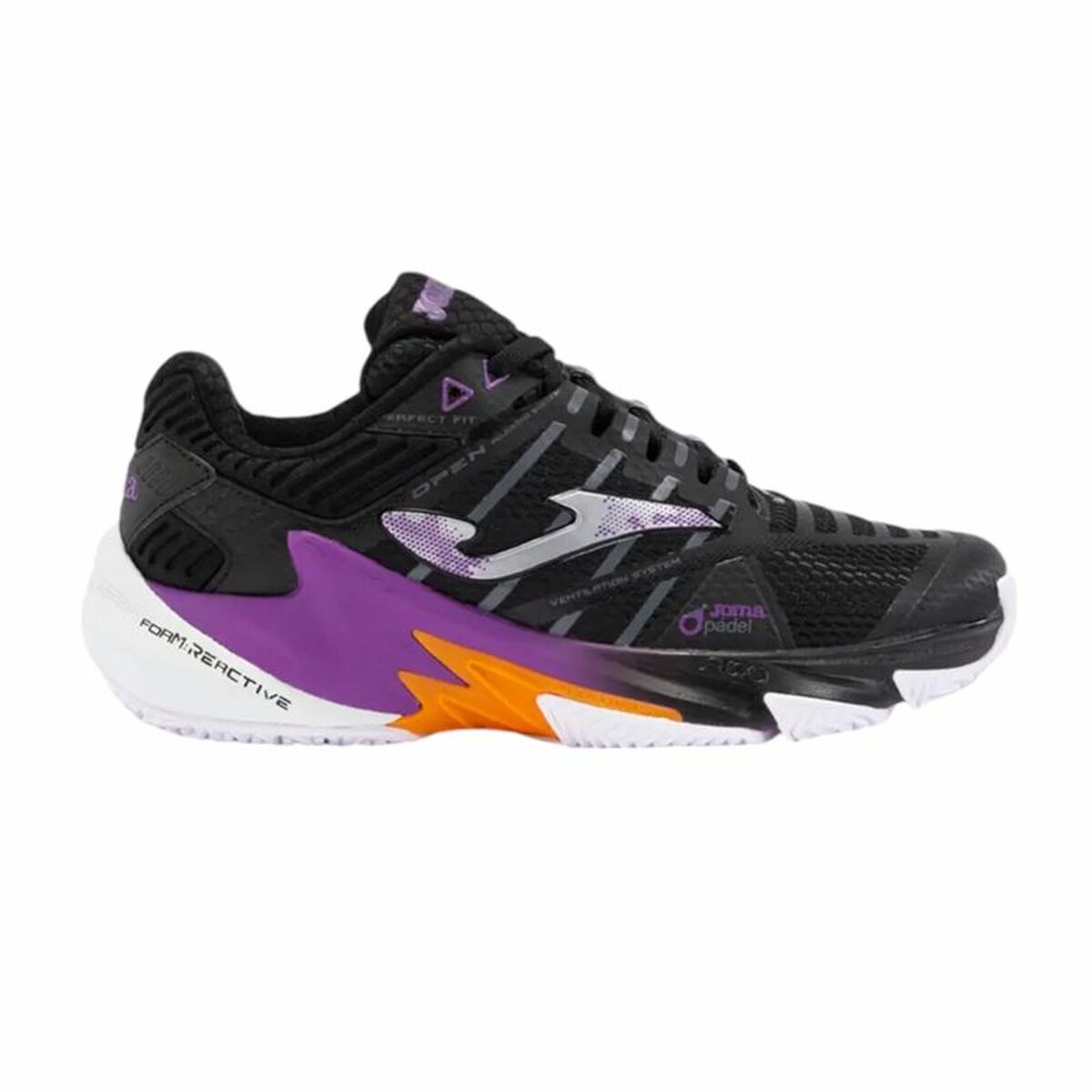 Ténis Casual de Mulher Joma Sport Open 2401 Preto