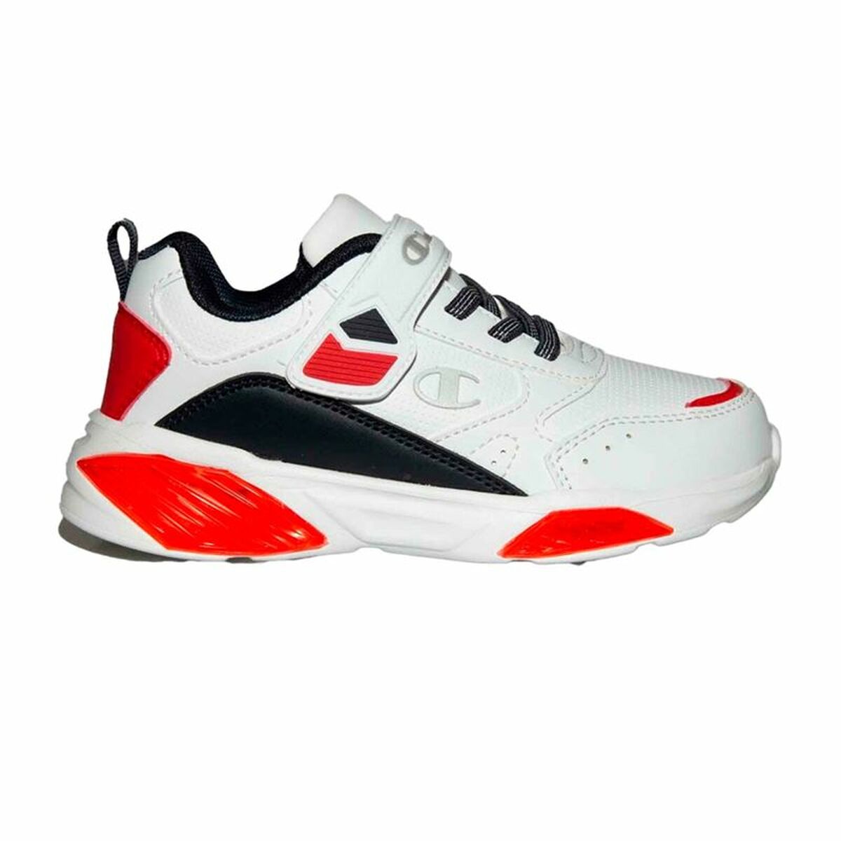 Ténis Casual Champion Wave Pu B Ps Low Cut Branco