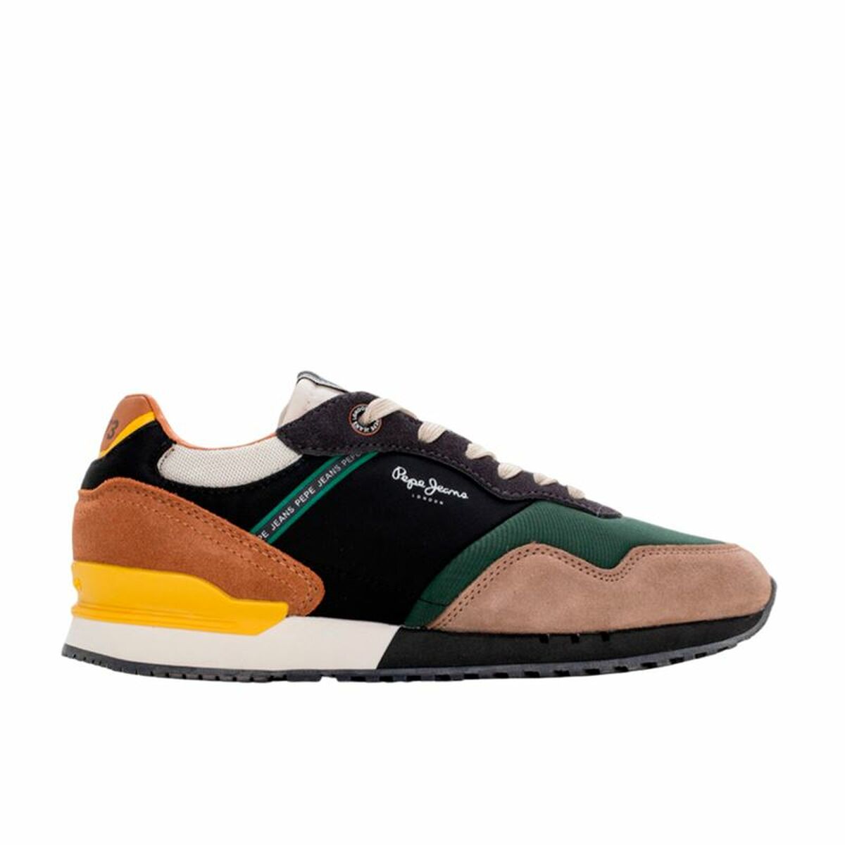 Ténis Casual Homem Pepe Jeans Dark Stone Beige Marrom claro