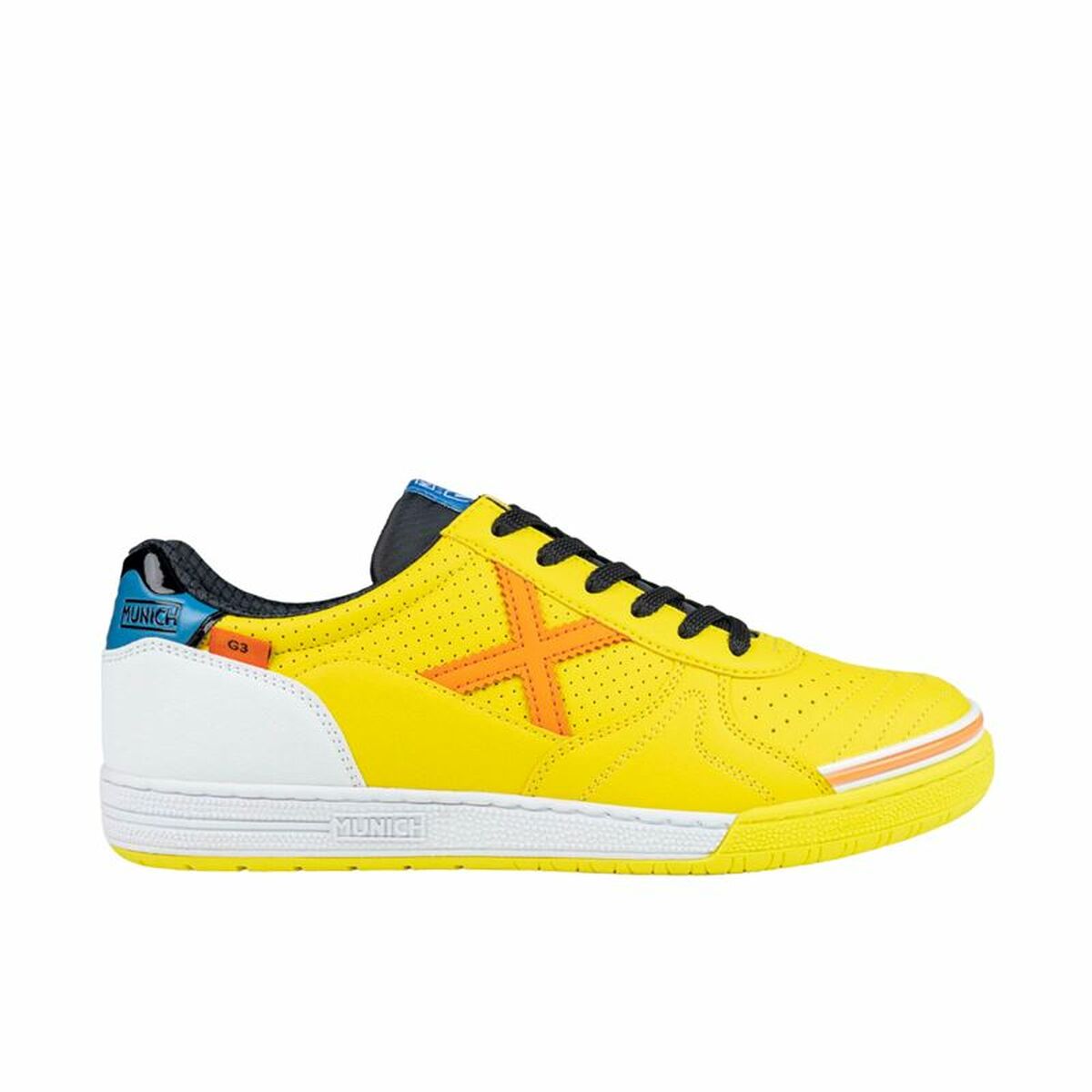 Chuteiras de Futebol de Salão para Adultos Munich G-3 Profit Sport 419 Amarelo