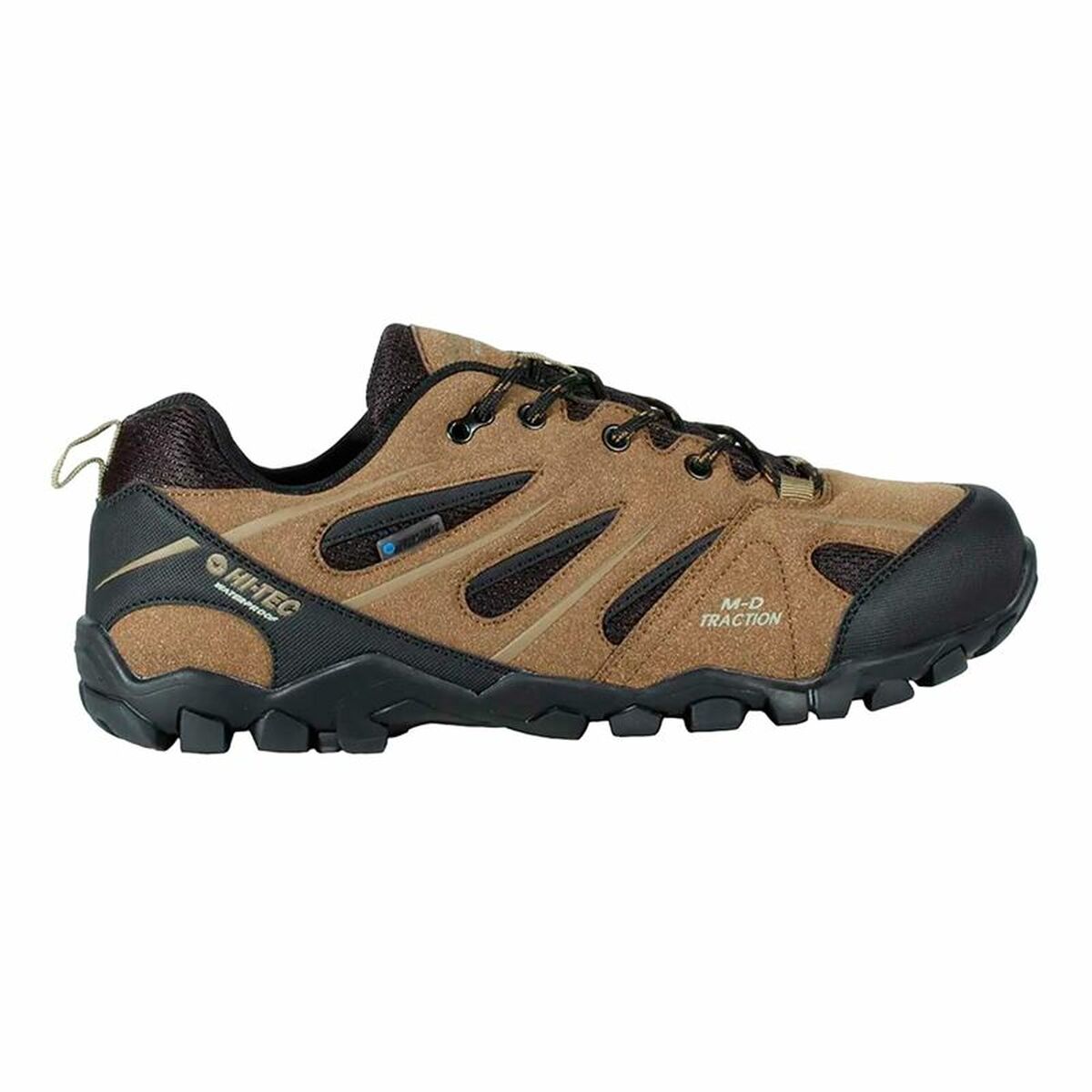 Tênis de trail para homem (corrida em montanha) Hi-Tec Walker Wp Castanho Marrom claro