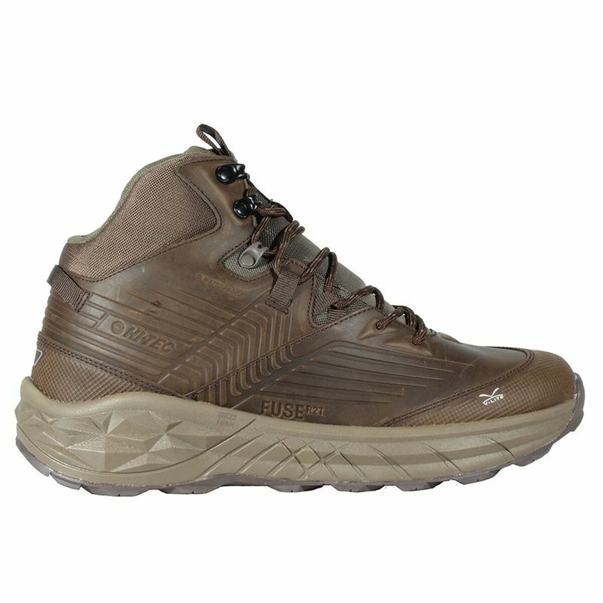 Botas de montanha Hi-Tec Geo Fuse Trek Mid Castanho