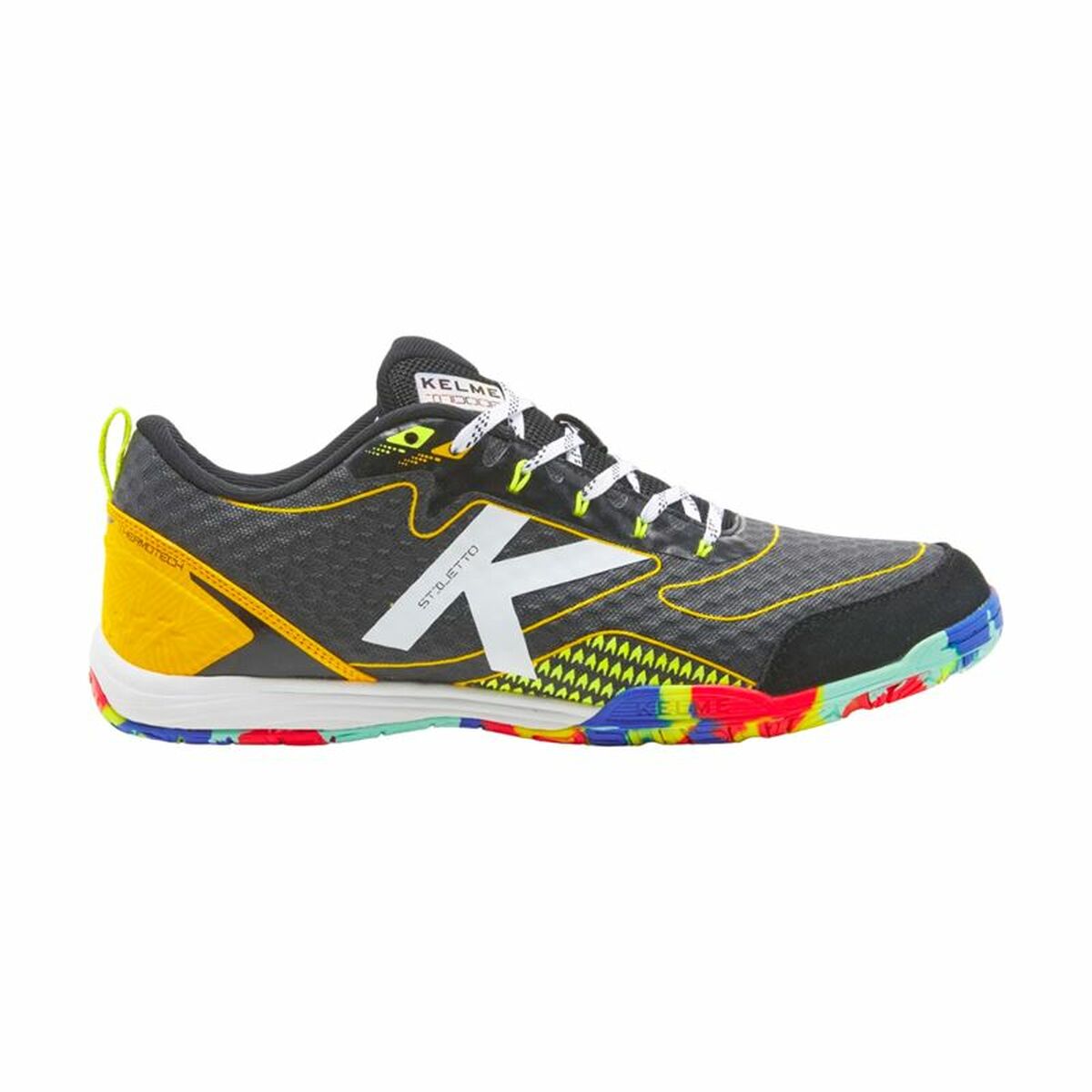 Chuteiras de Futebol de Salão Infantis Kelme Stiletto Preto