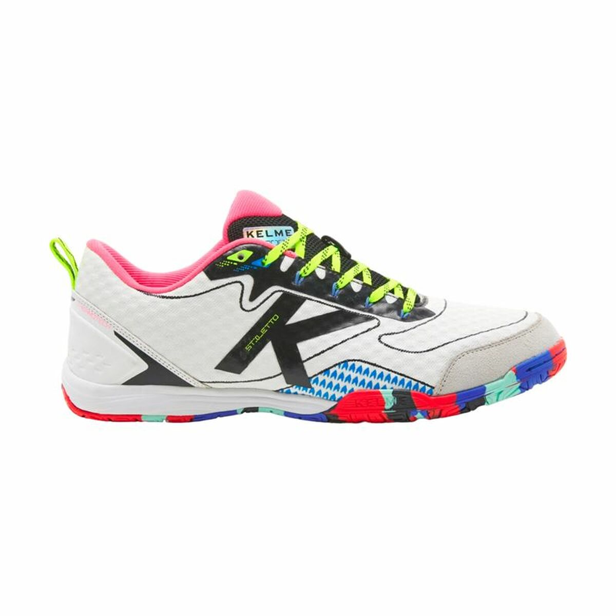 Chuteiras de Futebol de Salão para Adultos Kelme Stiletto Branco