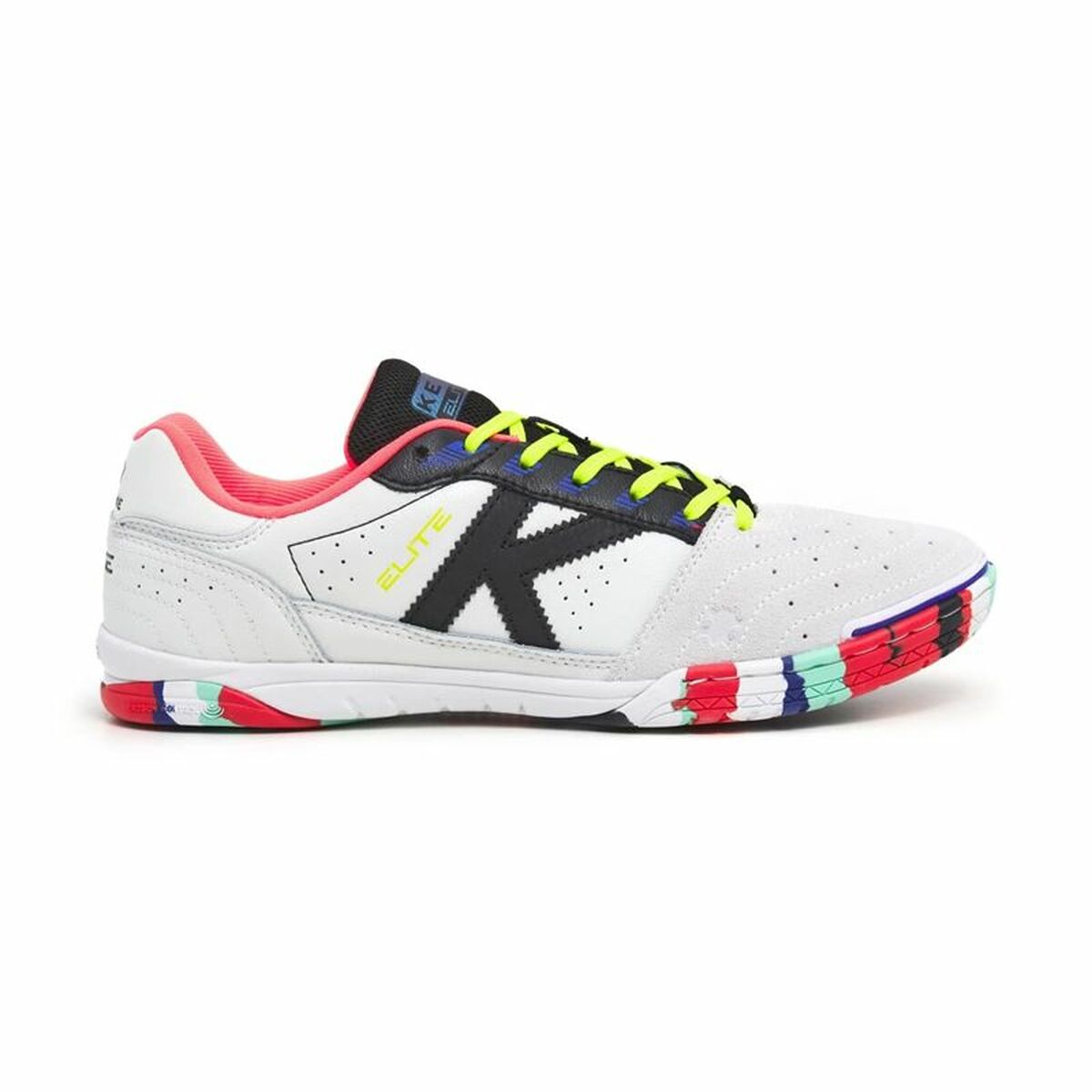 Chuteiras de Futebol de Salão para Adultos Kelme Elite Branco Preto