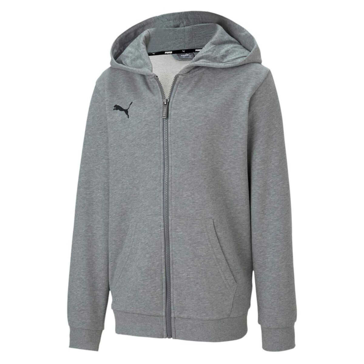 Camisola com Capuz Menina Puma Teamgoal 23 Cinzento