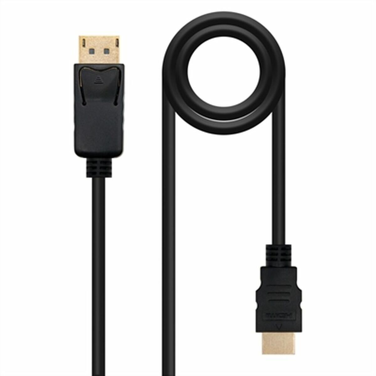 Adaptador DisplayPort para HDMI NANOCABLE 10.15.4301 Preto 1 m