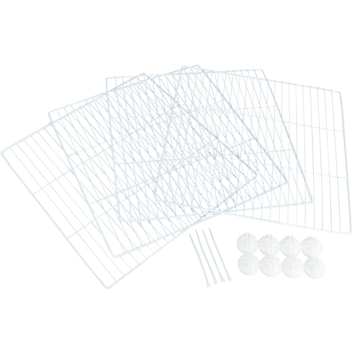 Acessório para Gaiola Trixie Metal Plástico 35 x 35 cm Extensor (4 Peças)