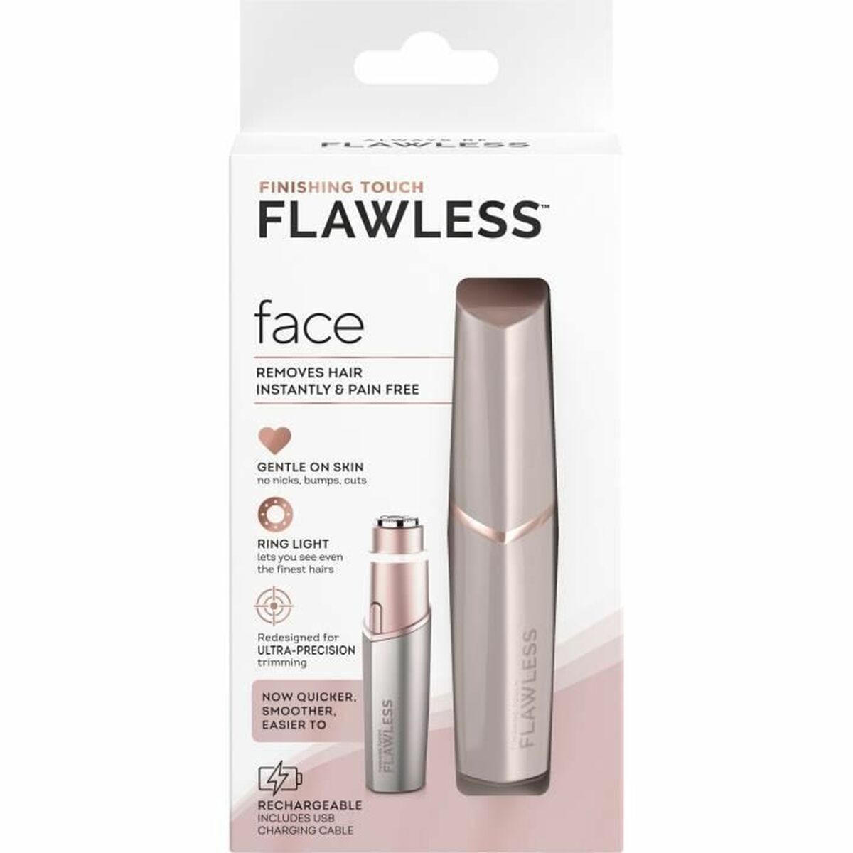 Depiladora Elétrica FLAWLESS Face