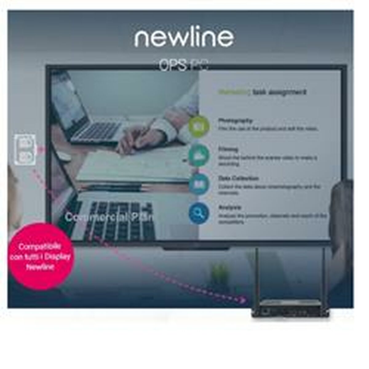 Cabo USB Newline Interactive WB7C120U Preto