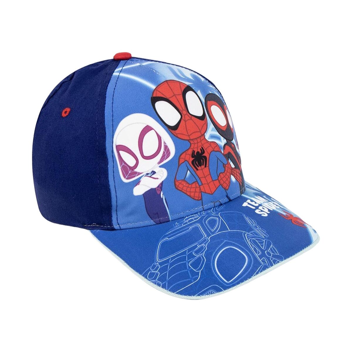 Boné Infantil Spidey Azul (51 cm)