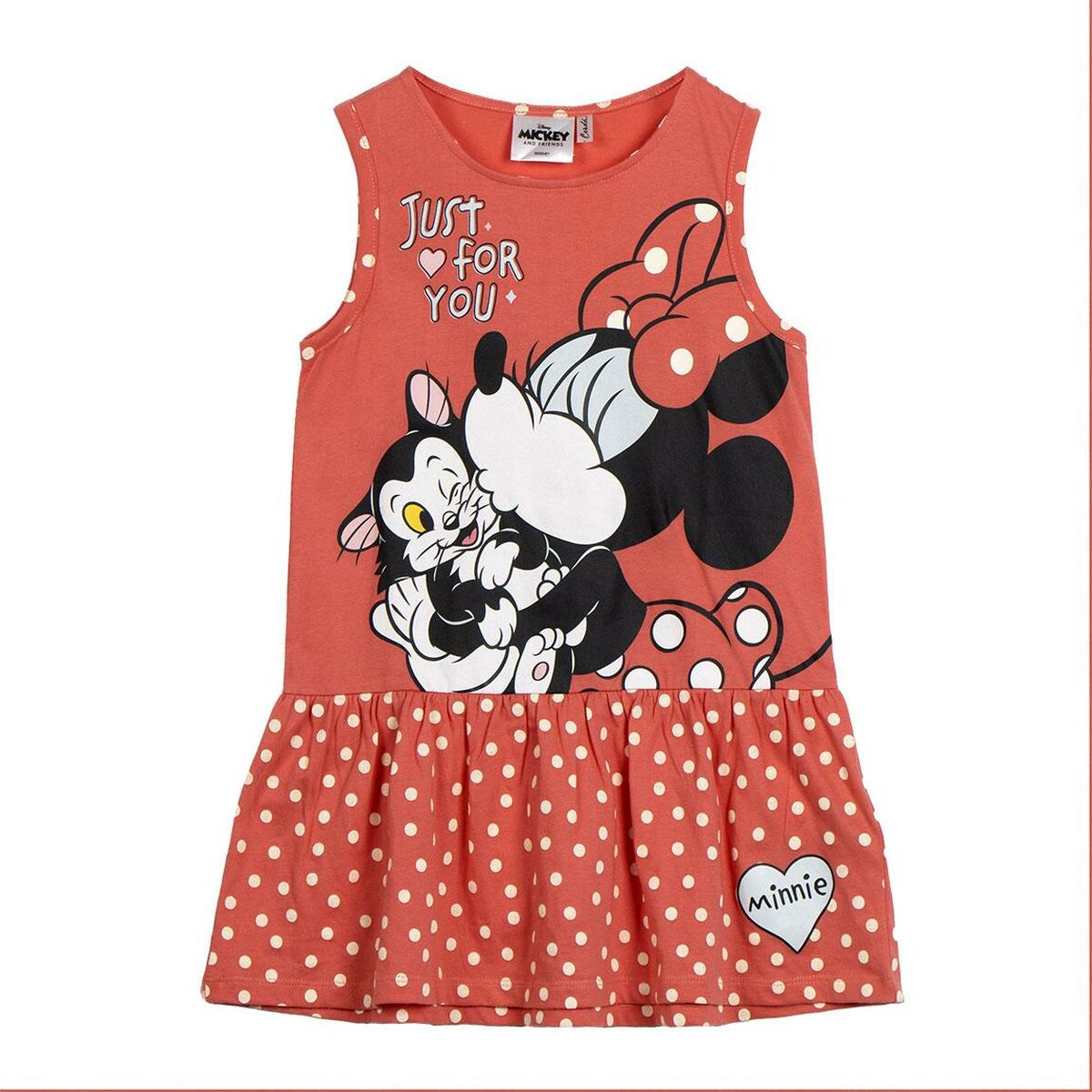 Vestido Minnie Mouse Vermelho