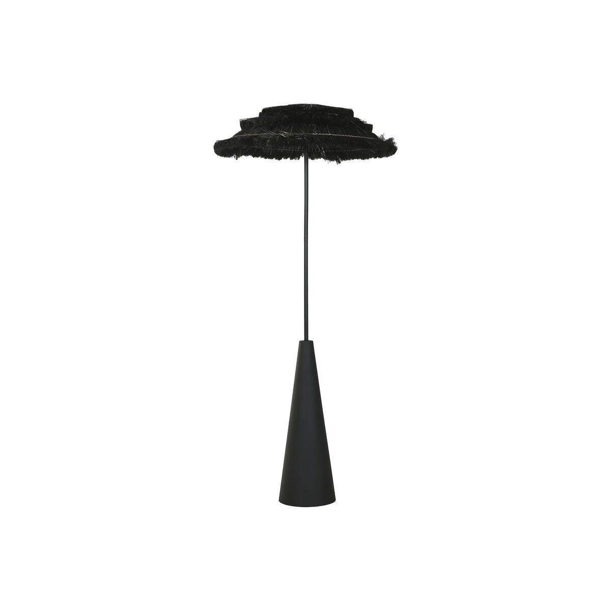 Luminária de chão Home ESPRIT Preto 80 x 80 x 171 cm