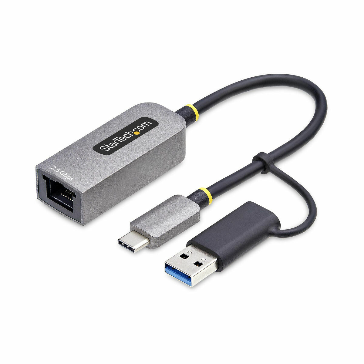 Cabo USB Startech U2GA-USB-C-ETHERNET Cinzento
