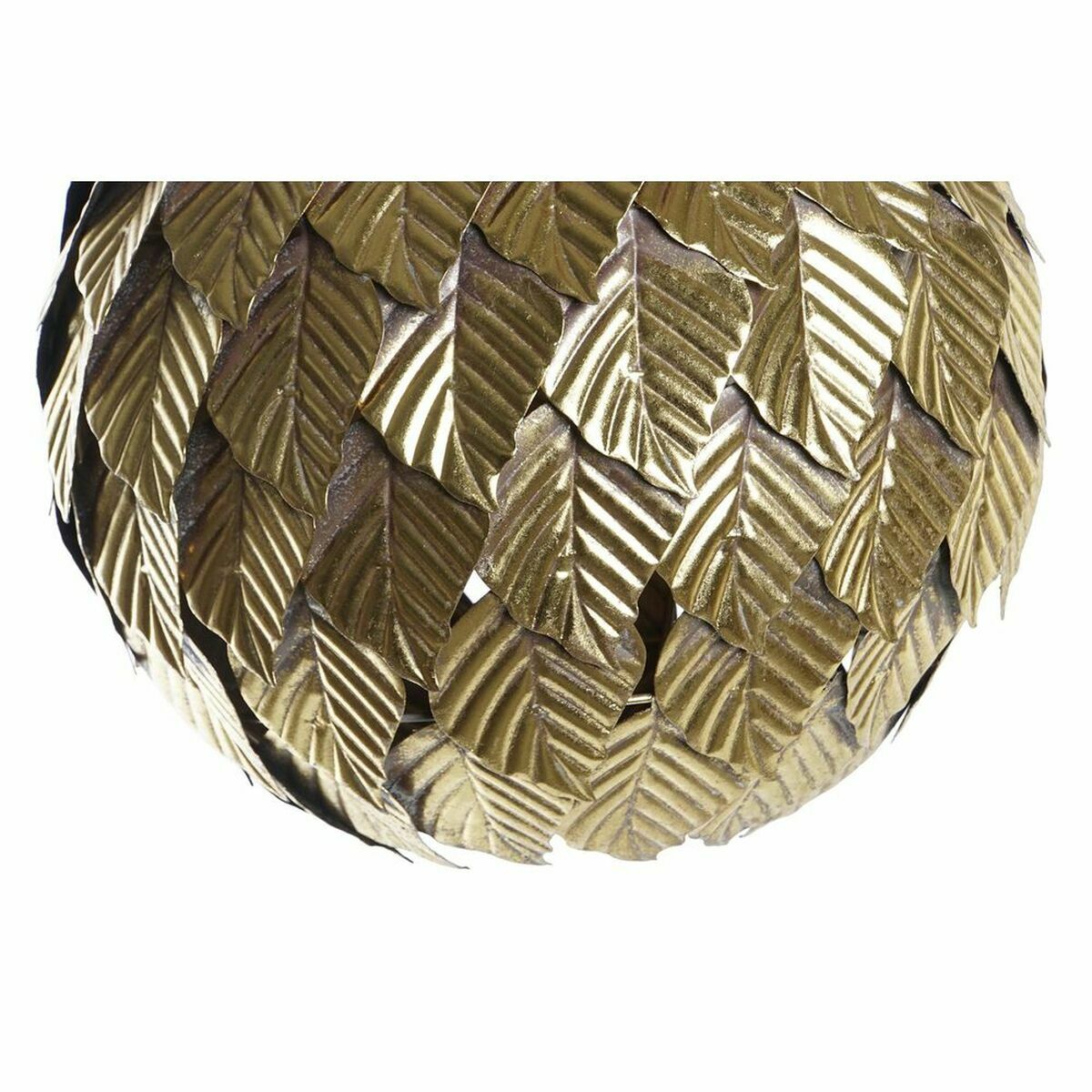 Candeeiro de teto DKD Home Decor Dourado (Recondicionado B)