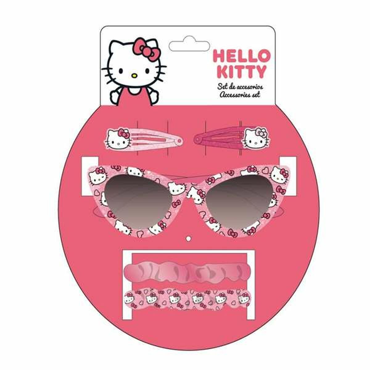 Óculos de Sol Infantis Hello Kitty 15,0 x 17,0 x 2,0 cm