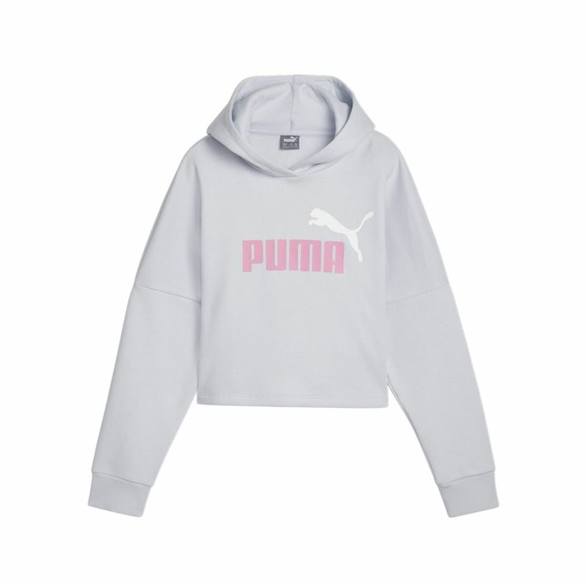 Camisola com Capuz Menina Puma Ess Logo Cropped Hoodie G