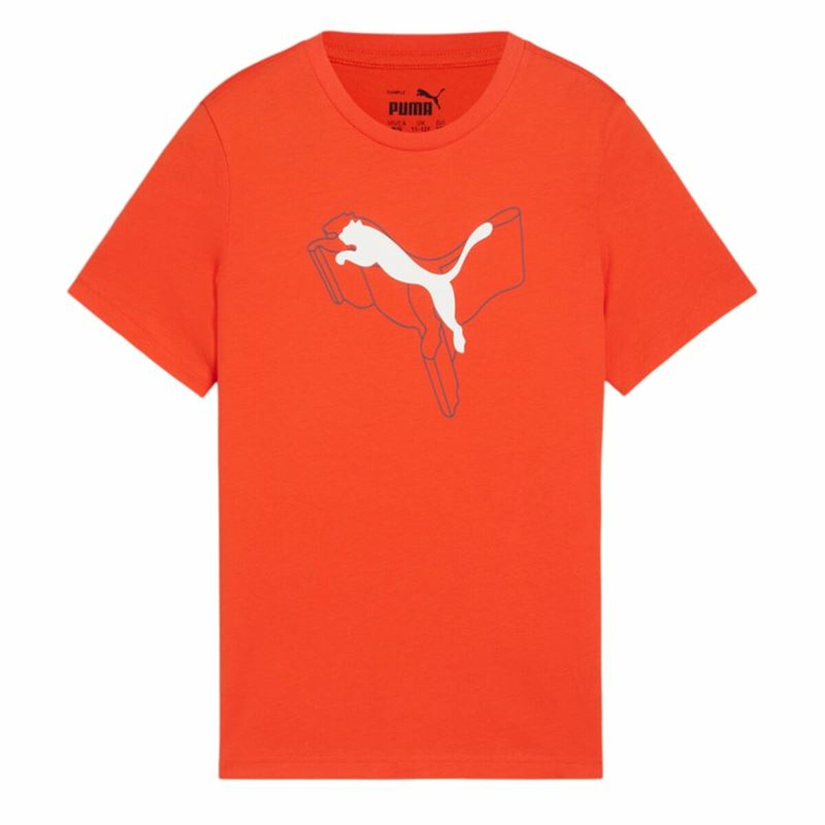 Camisola de Manga Curta Infantil Puma