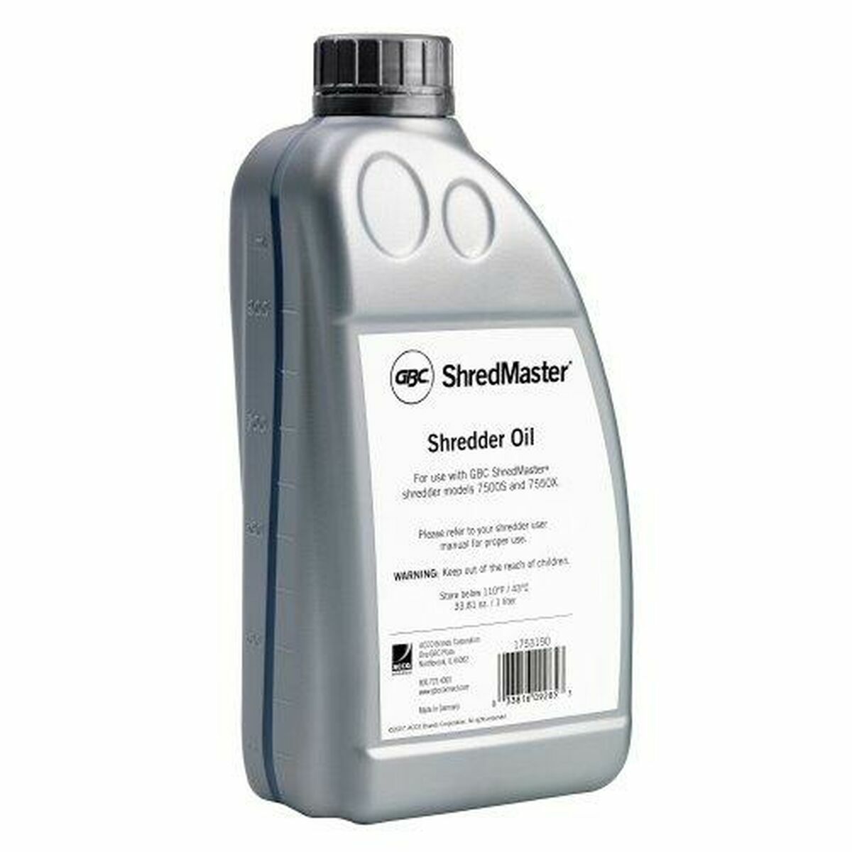 Óleo Lubrificante para Trituradora de Papel Rexel Series 7000 1 L