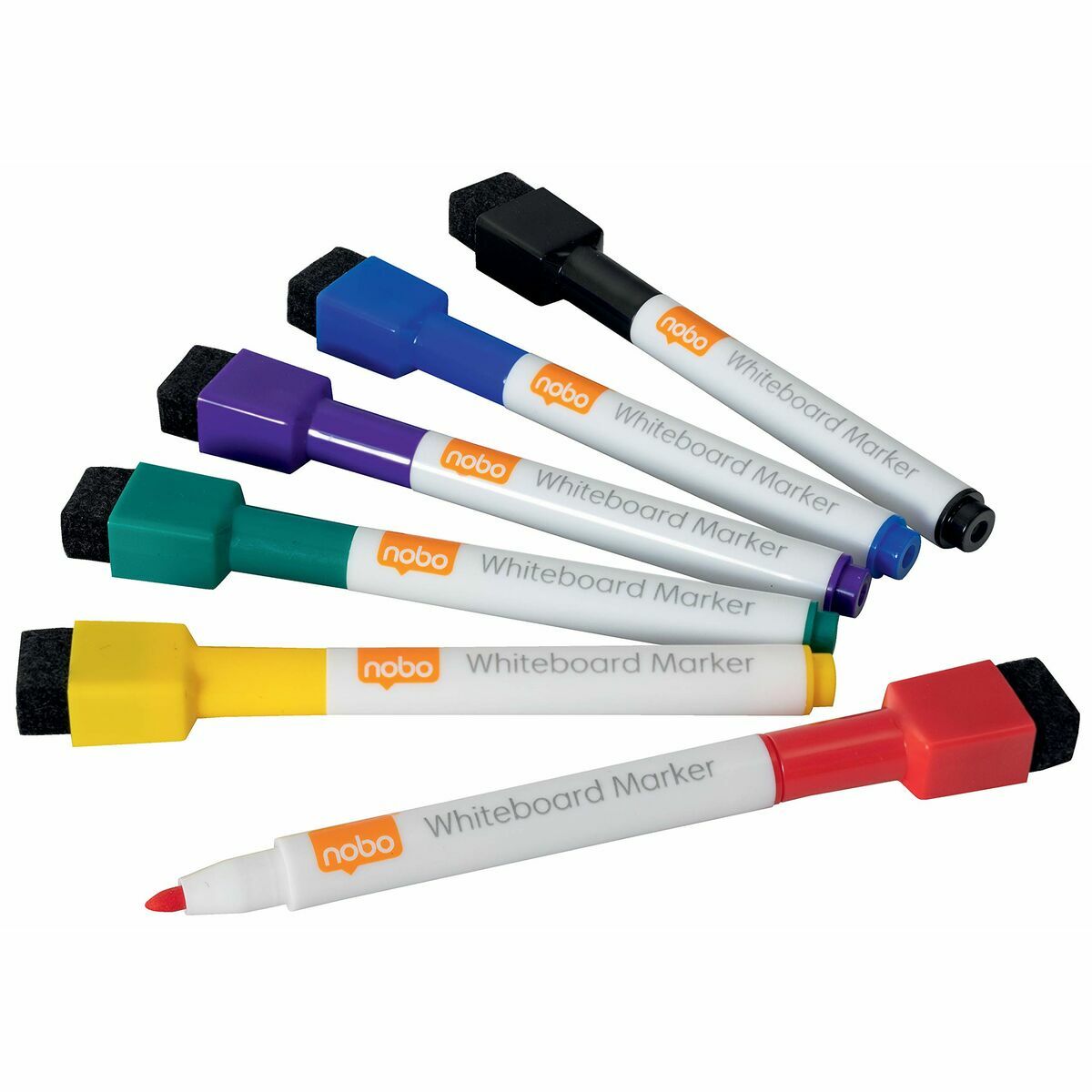 Marcador para Quadro Nobo (6 Unidades)
