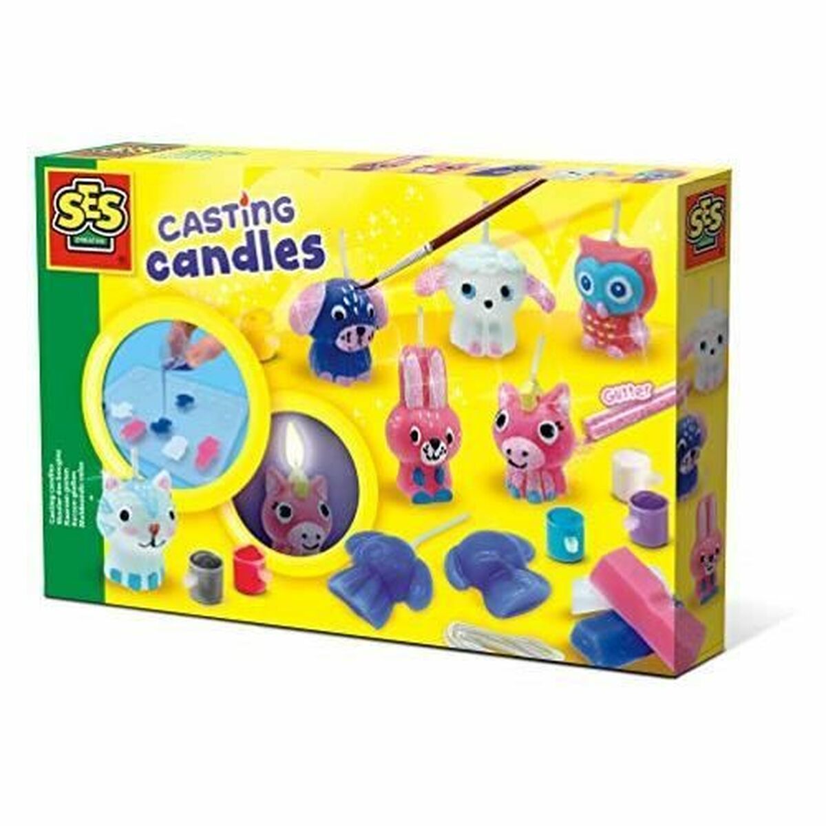 Conjunto de Desenho SES Creative Casting Candles
