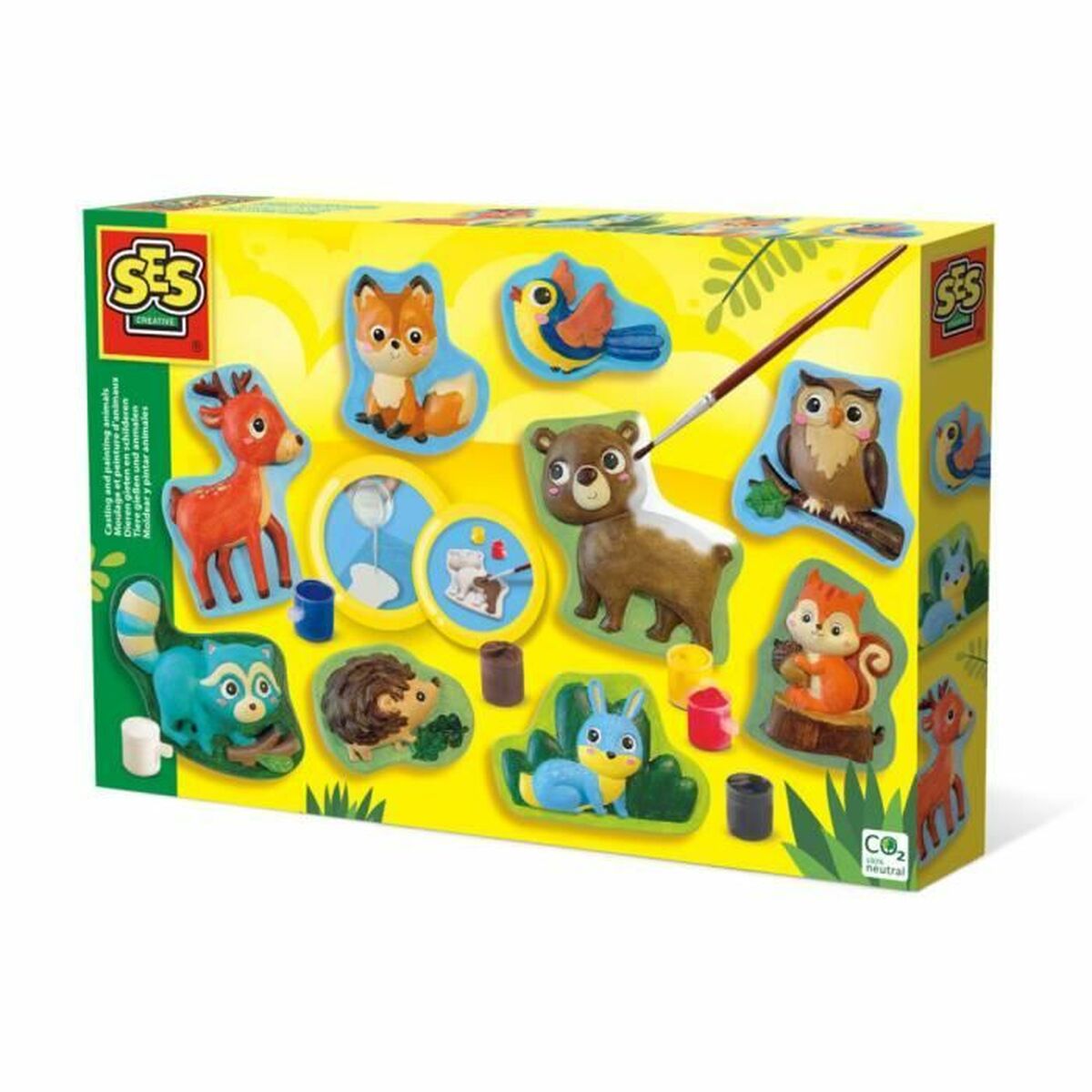 Conjunto de Desenho SES Creative Forest animals