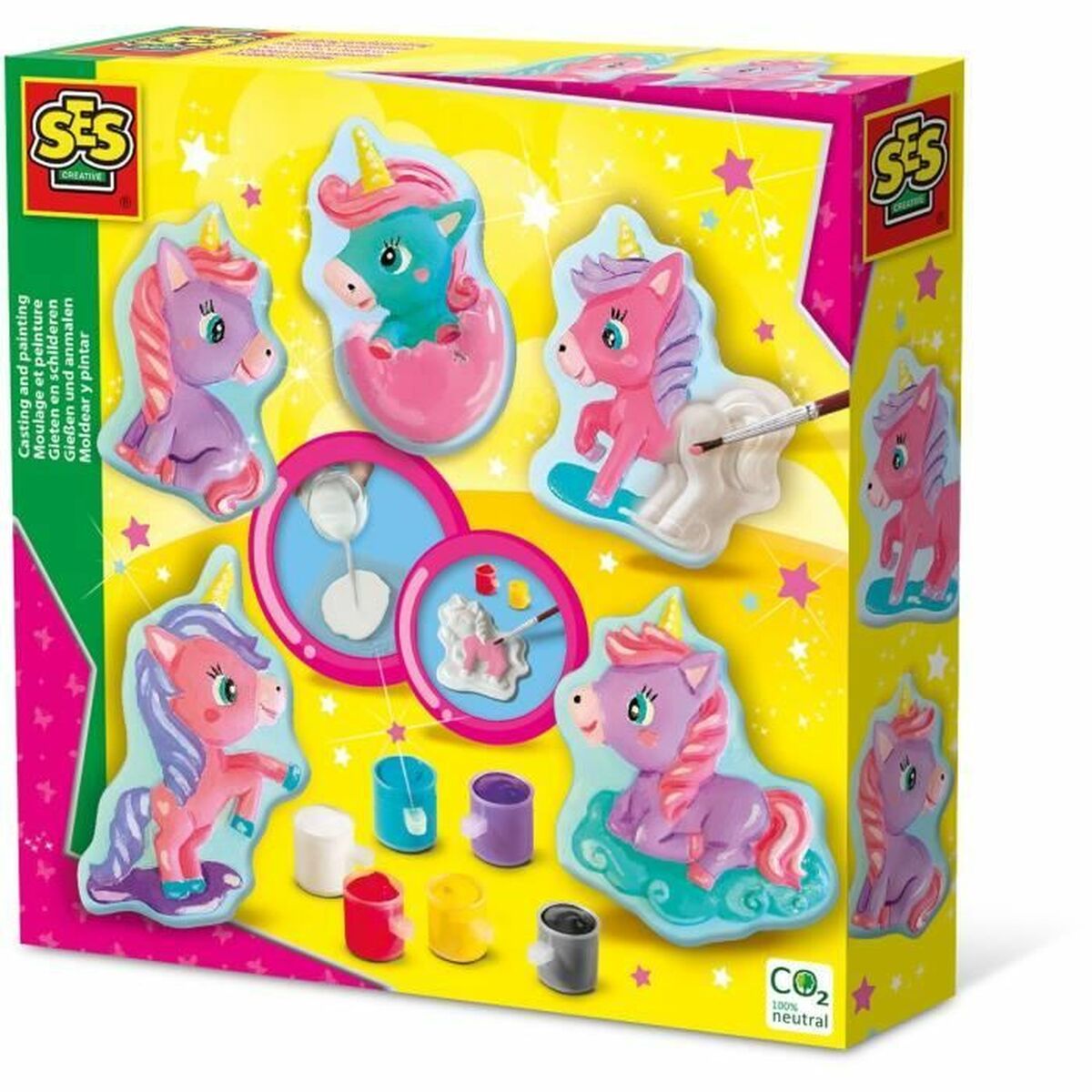 Conjunto de Desenho SES Creative Baby unicorns