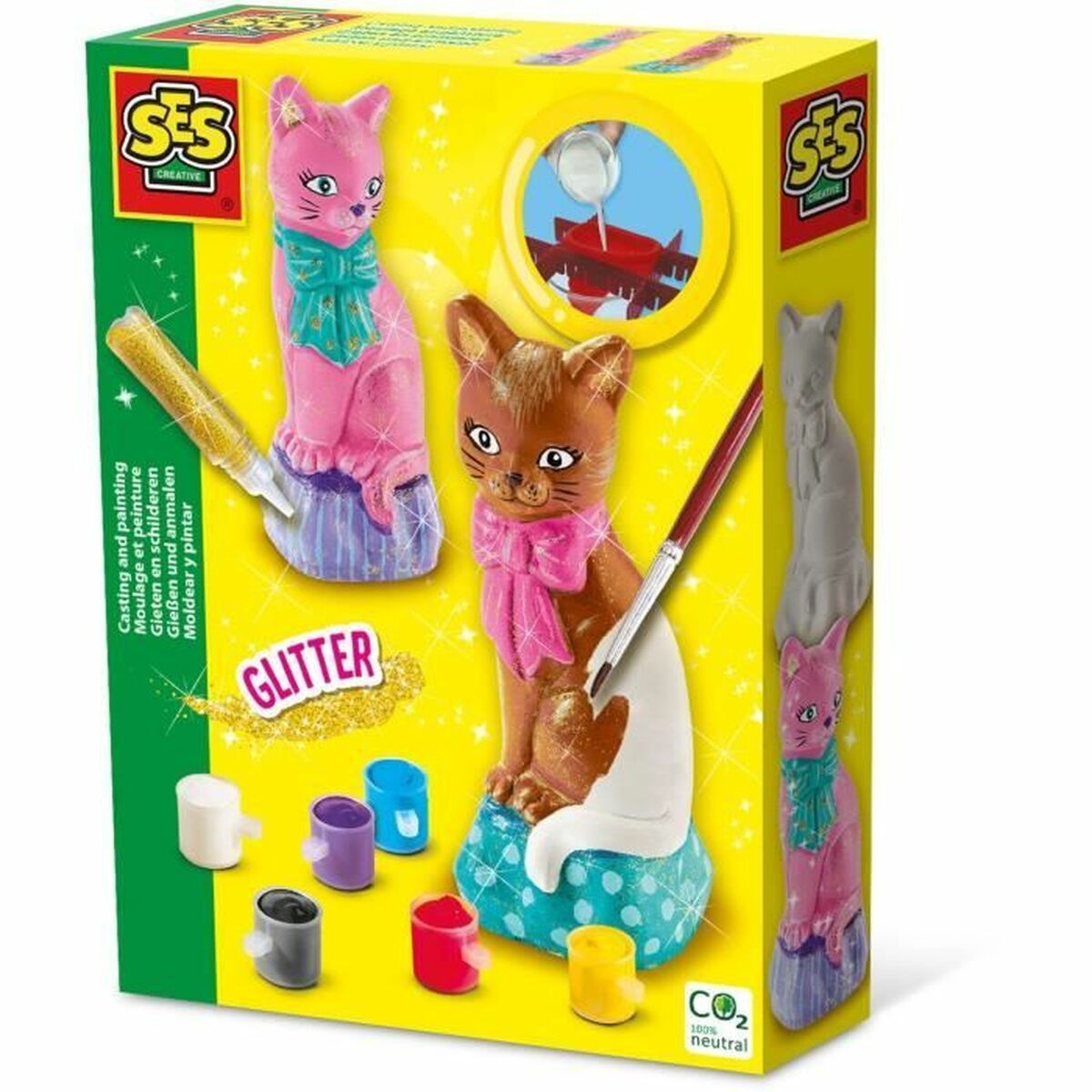 Conjunto de Desenho SES Creative Cat