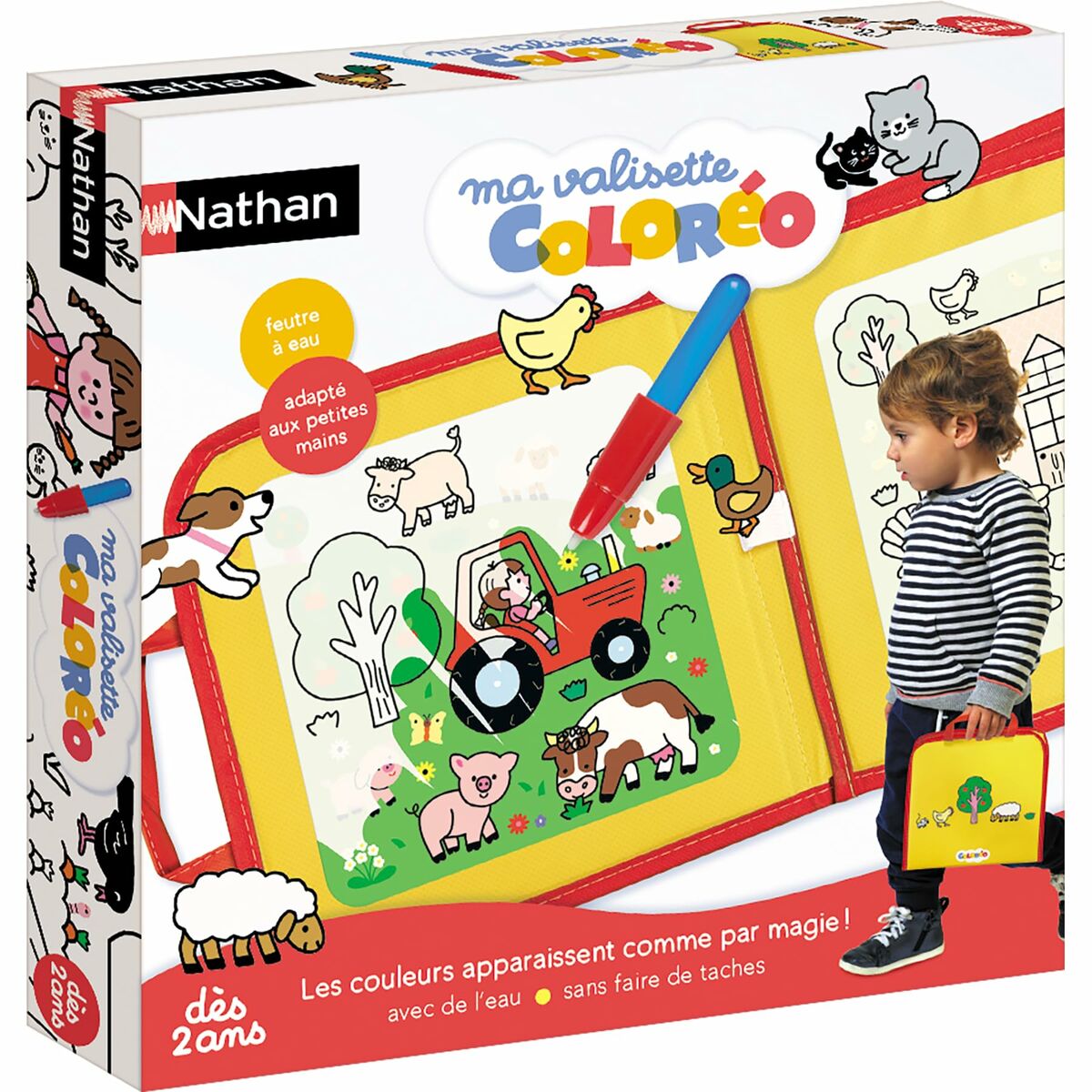 Conjunto de Desenho Nathan MY COLOREO SUITCASE