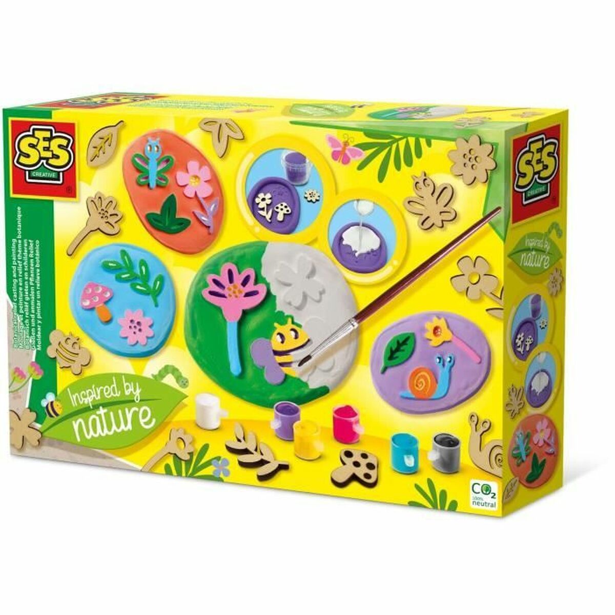 Conjunto de Desenho SES Creative Molding and relief painting