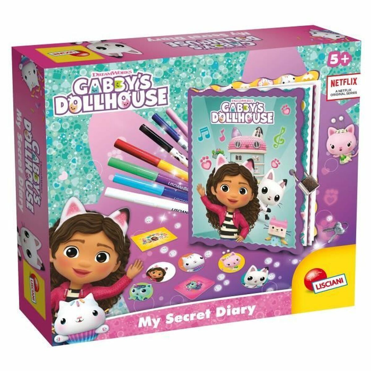 Conjunto de Desenho Lisciani Giochi Secret Diary