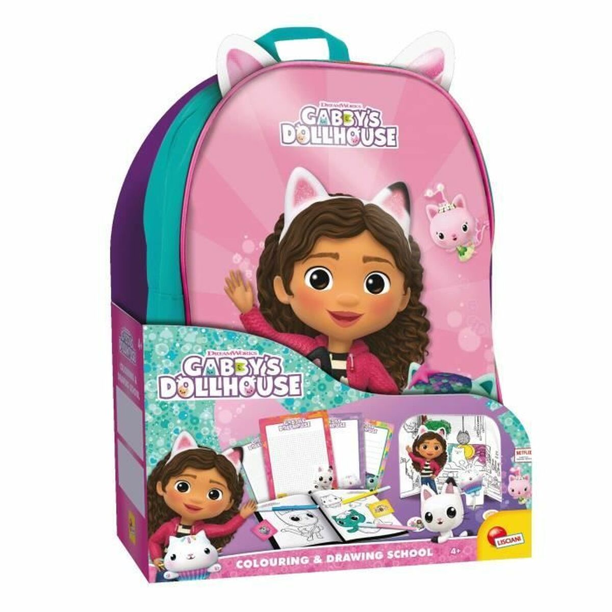 Conjunto de Desenho Lisciani Giochi Portable Drawing School