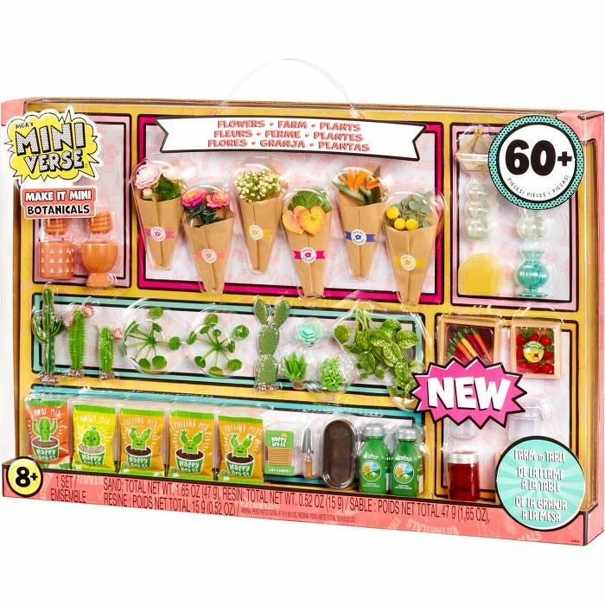 Jogo de Trabalhos Manuais LOL Surprise! Botanicals Verde