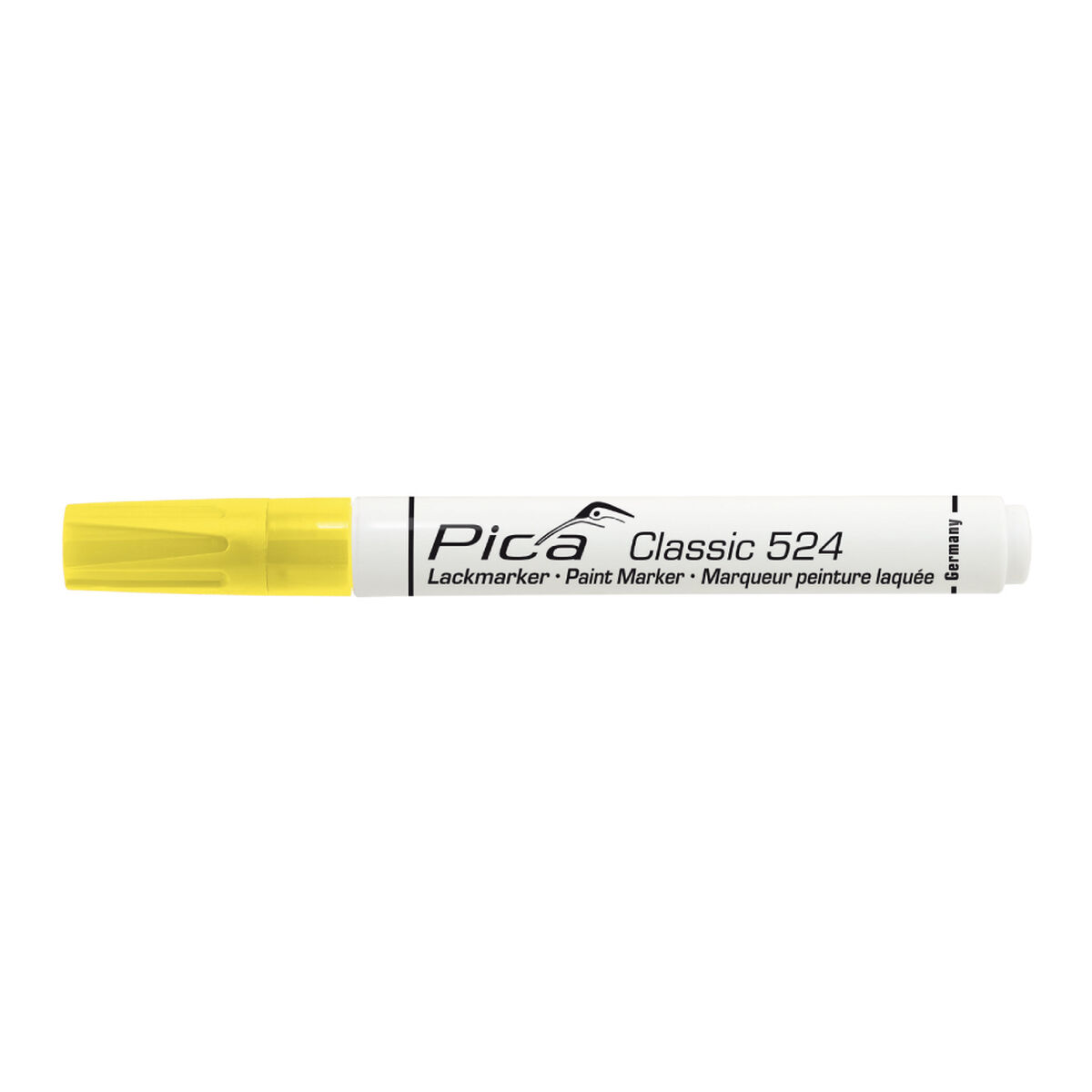 Rotulador permanente Pica Classic Amarelo