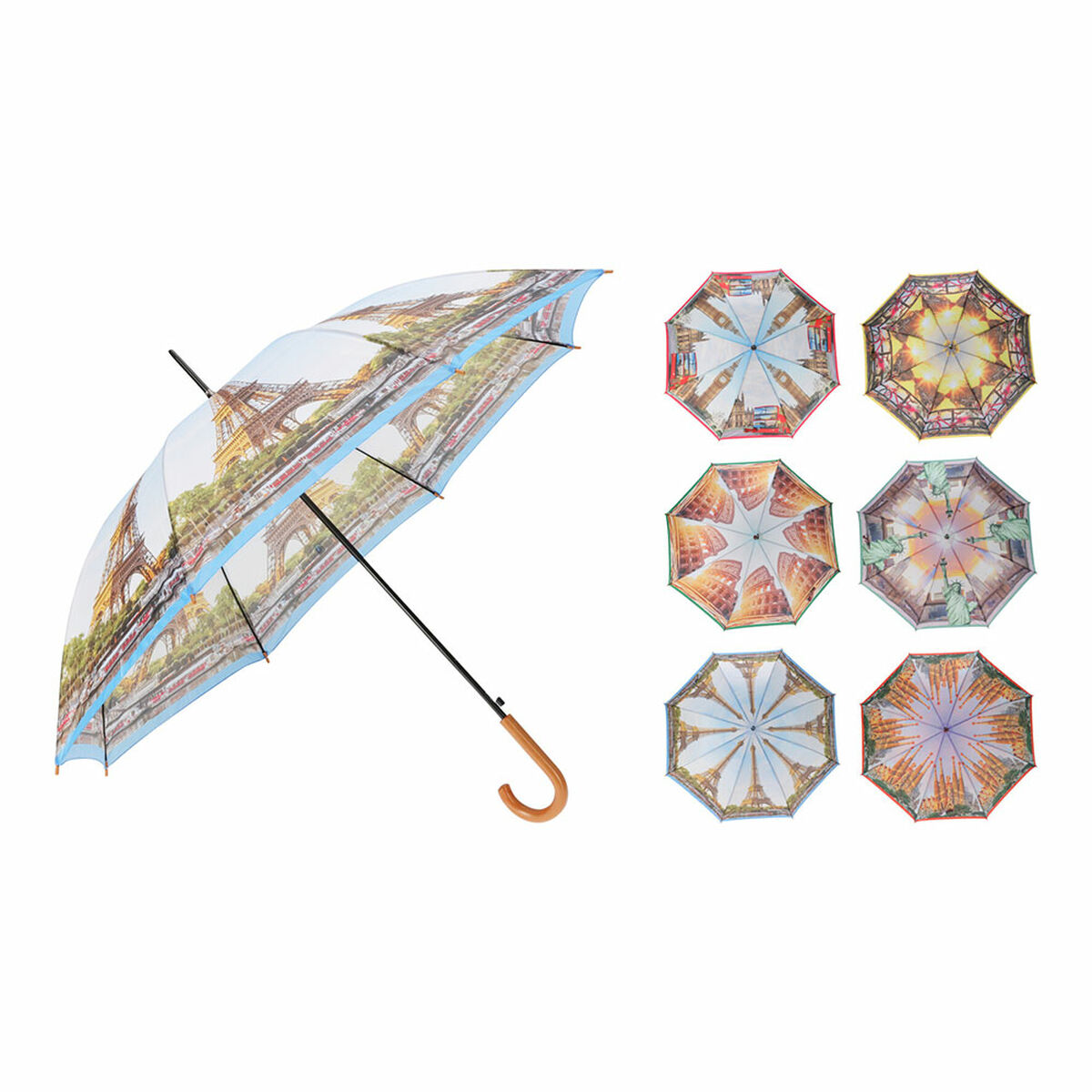 Guarda-Chuva Lifetime Poliéster 170T Ø 58 cm Cidade