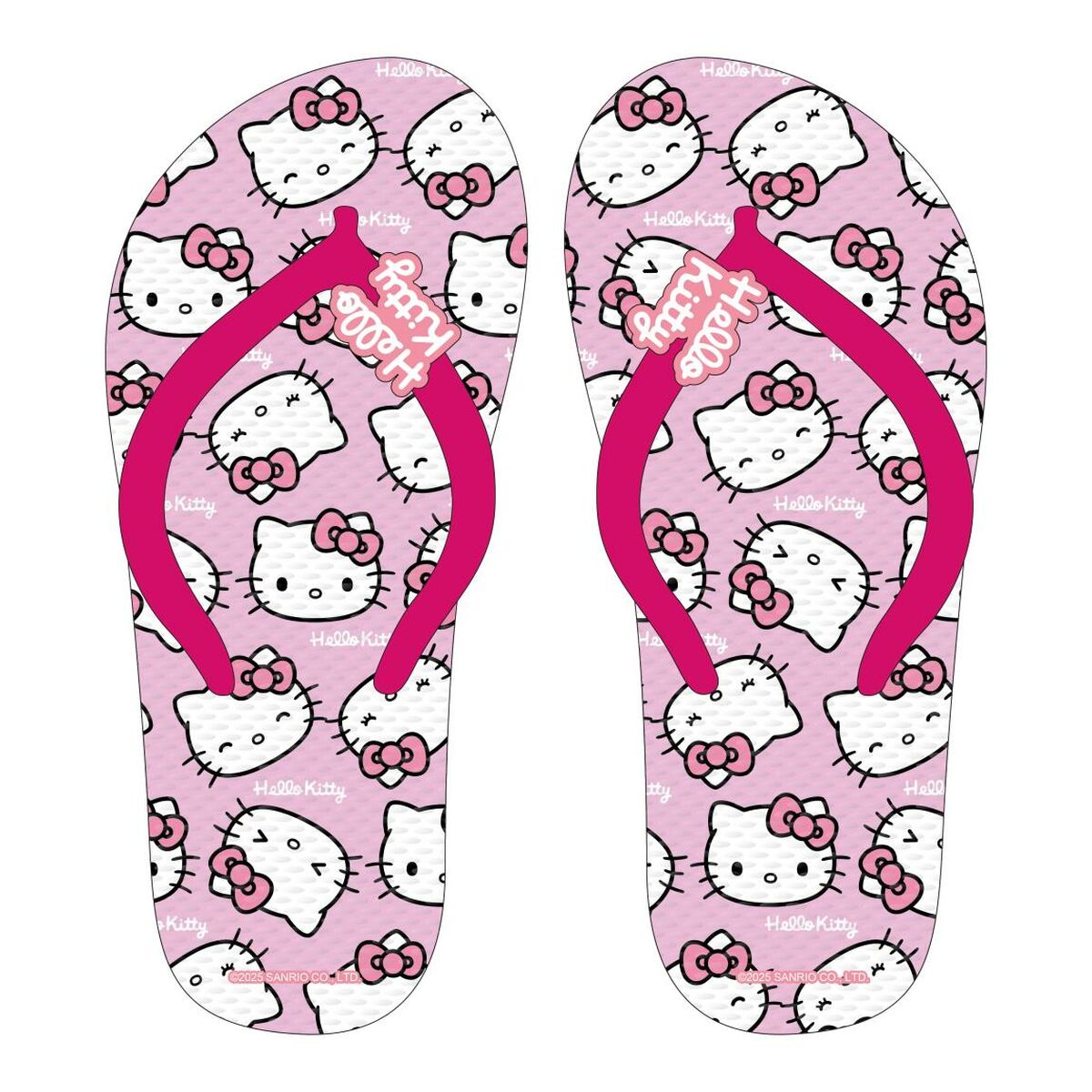 Chinelos de Piscina Hello Kitty Cor de Rosa