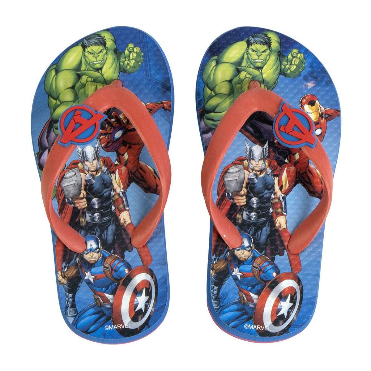 Chinelos de Piscina The Avengers Azul escuro