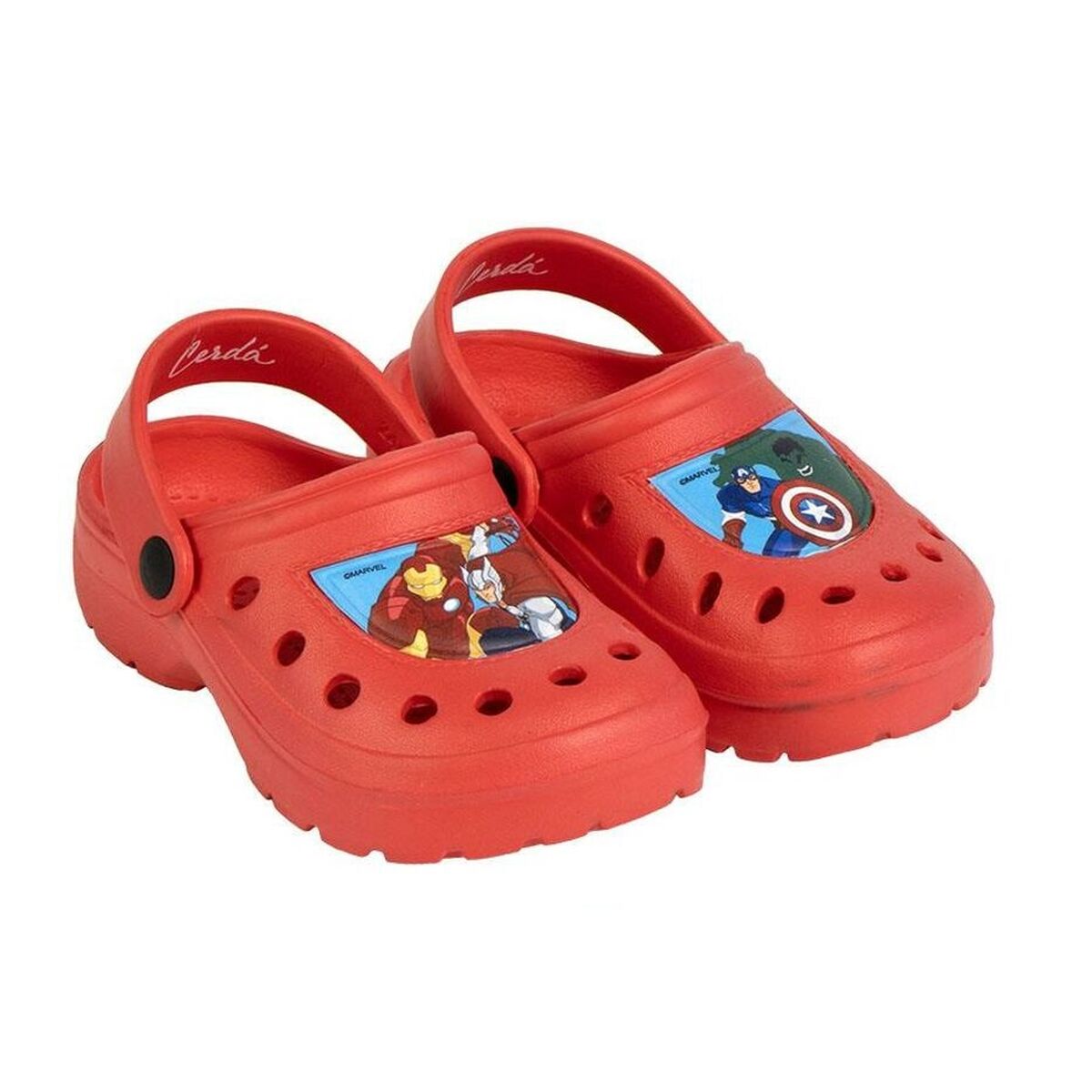Socas de Praia The Avengers Vermelho