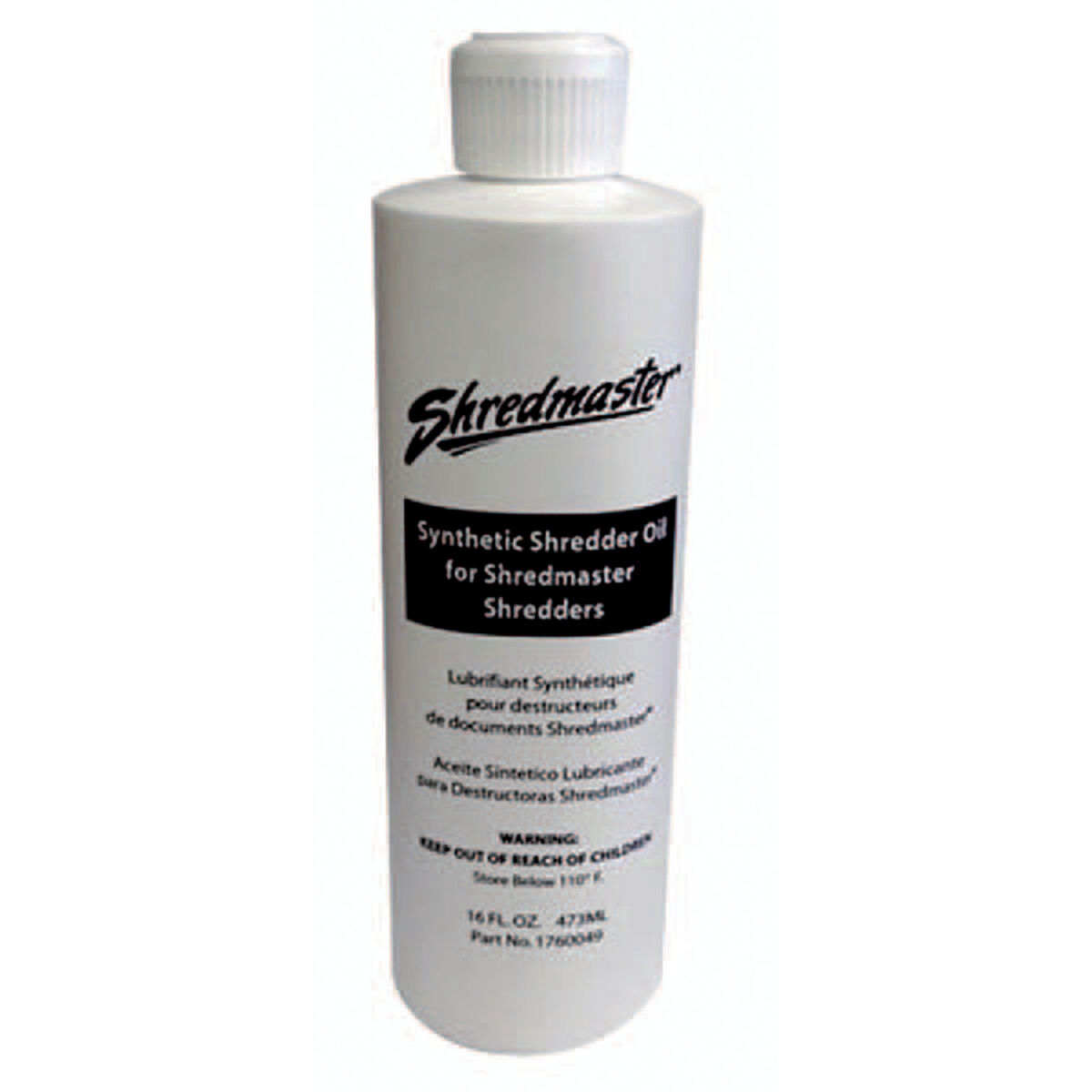 Óleo Lubrificante para Trituradora de Papel Rexel 473 ml Branco