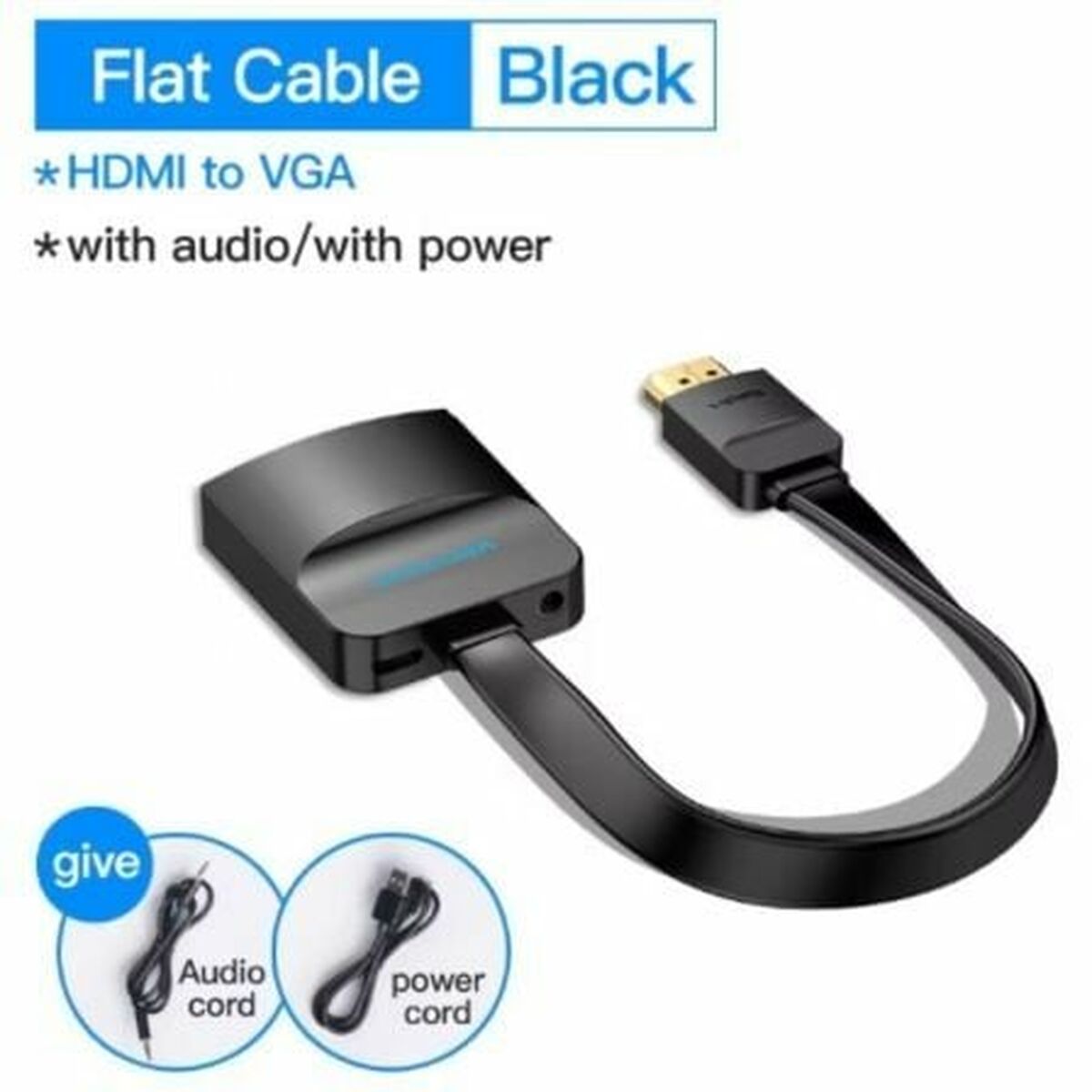 Adaptador Thunderbolt para USB-C Vention 74346 Preto 20 cm