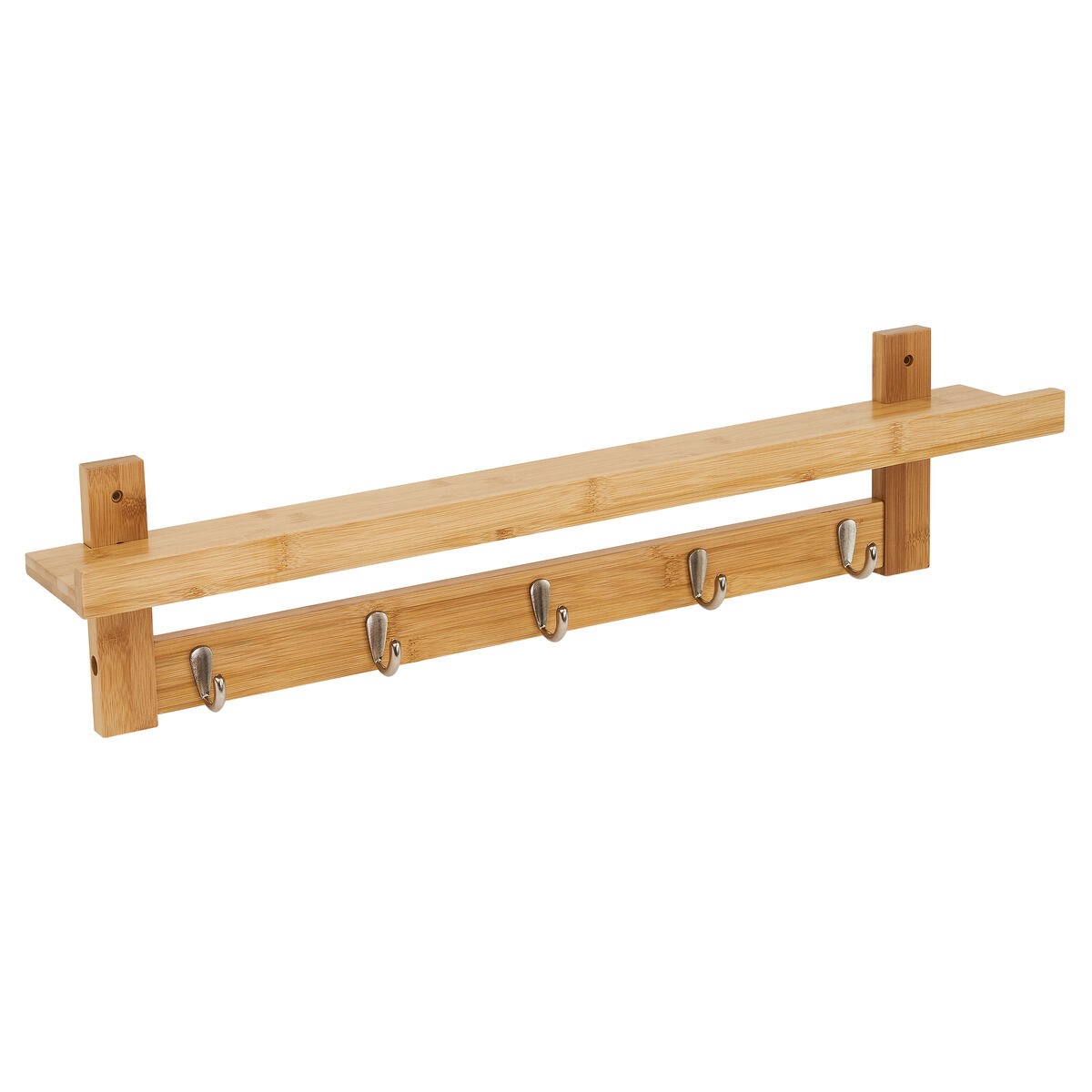 Prateleira Natural Bambu 74 x 12 x 18 cm