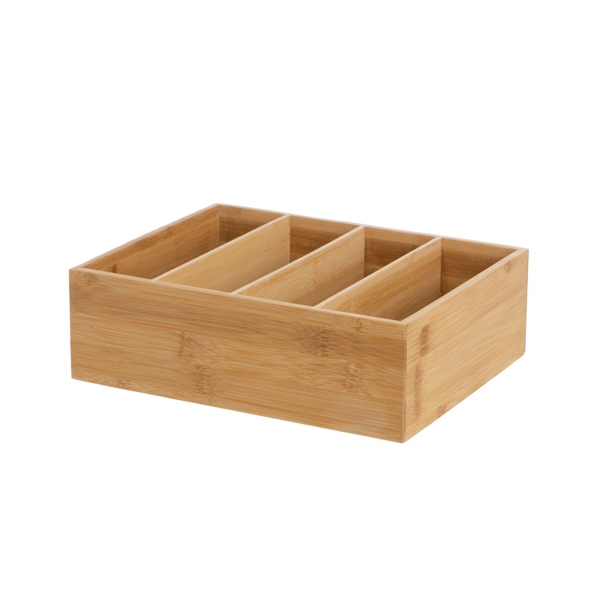 Organizador de Gavetas Natural Bambu 28 x 22 x 8,5 cm